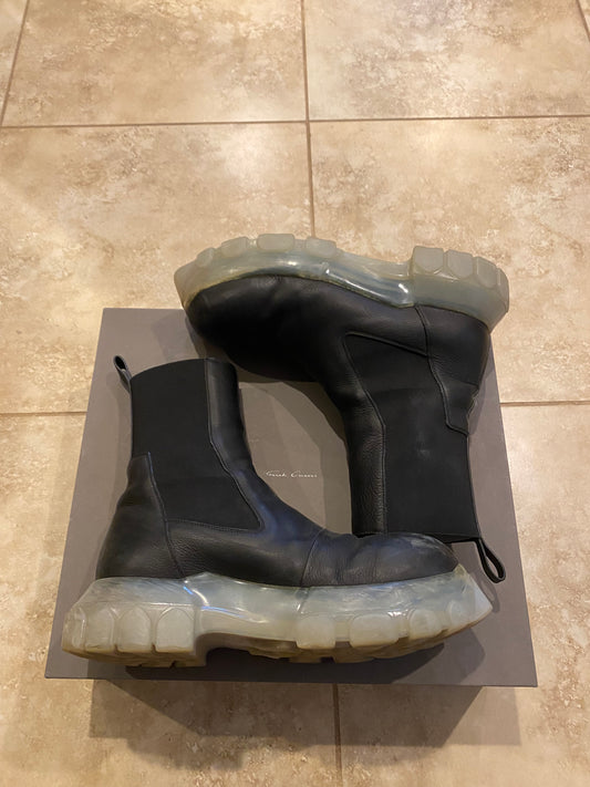 Rick Owens Beatle Bozo Tractor Boots