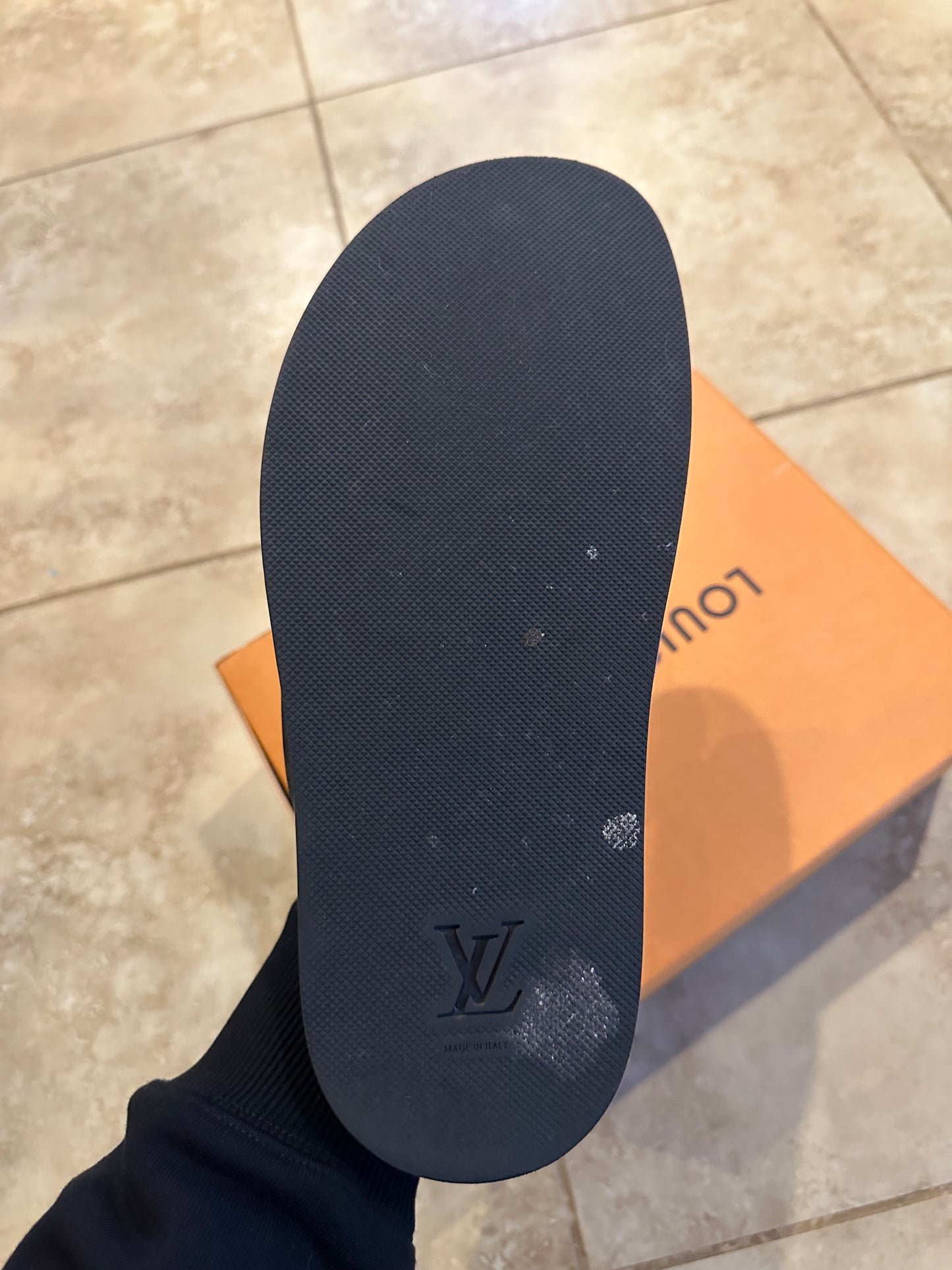 Louis Vuitton Reflective Honolulu Mule Slides