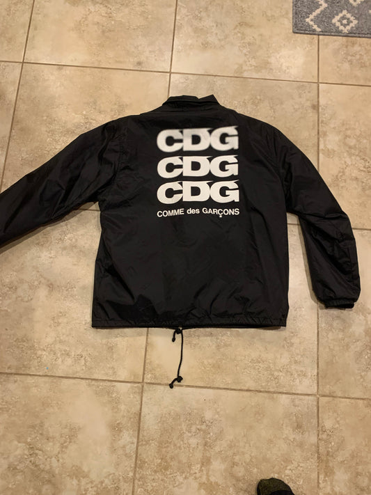 CDG Windbreaker coach jacket