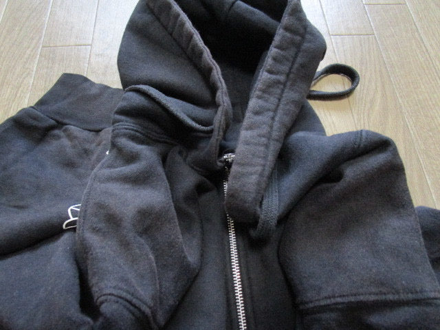 Chrome hearts Cemetery cross zip up hoodie