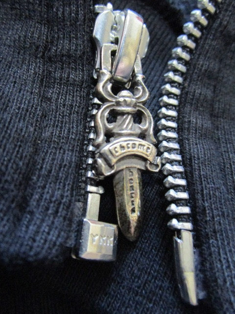 Chrome hearts Cemetery cross zip up hoodie