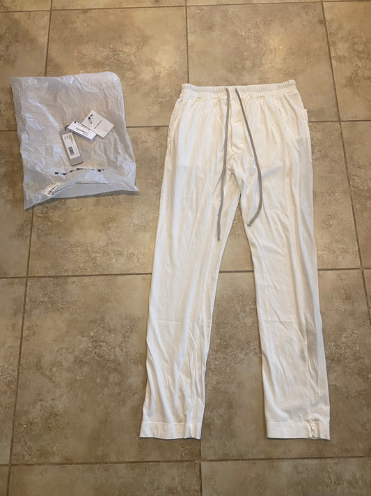 Rick Owens Berlin White Sweatpants