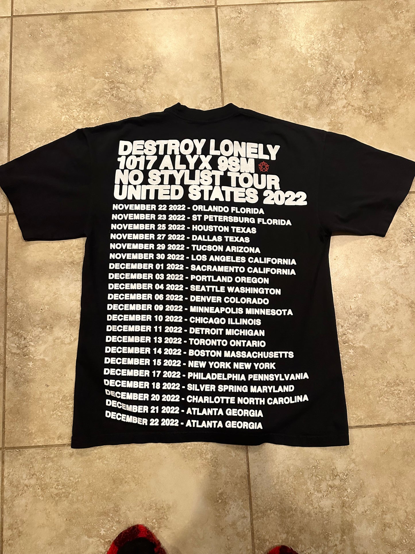 Destroy Lonely Concert Tee