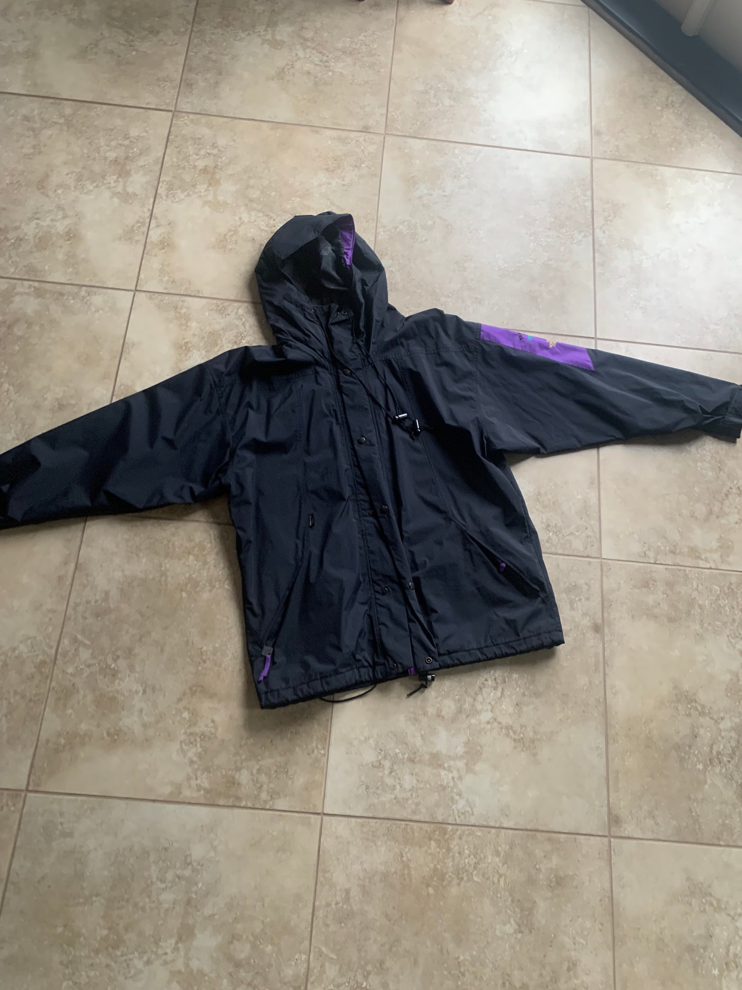 The North Face Purple Windbreaker