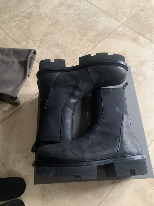 Rick Owens Bozo Megatooth Boots