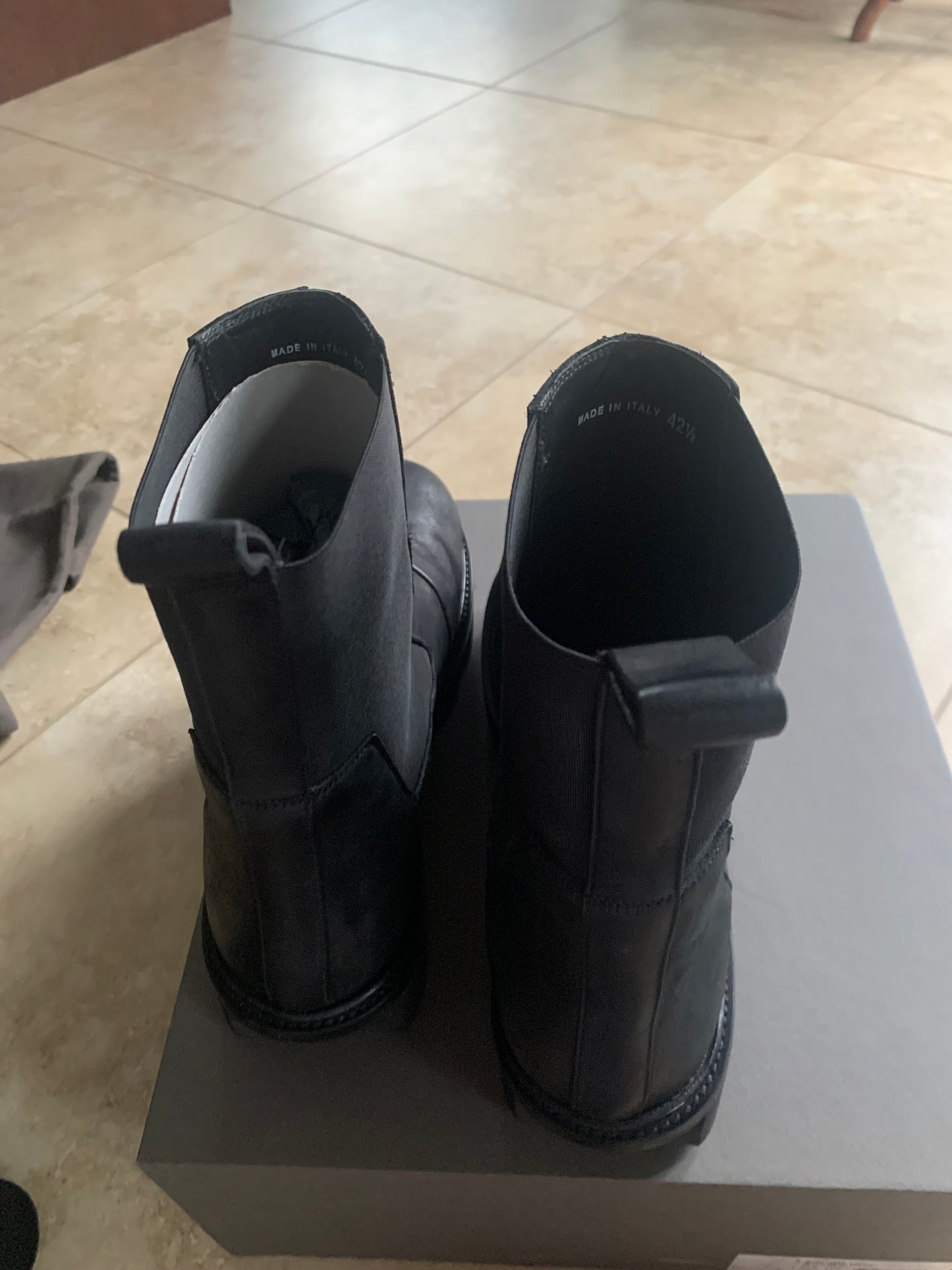 Rick Owens Bozo Megatooth Boots