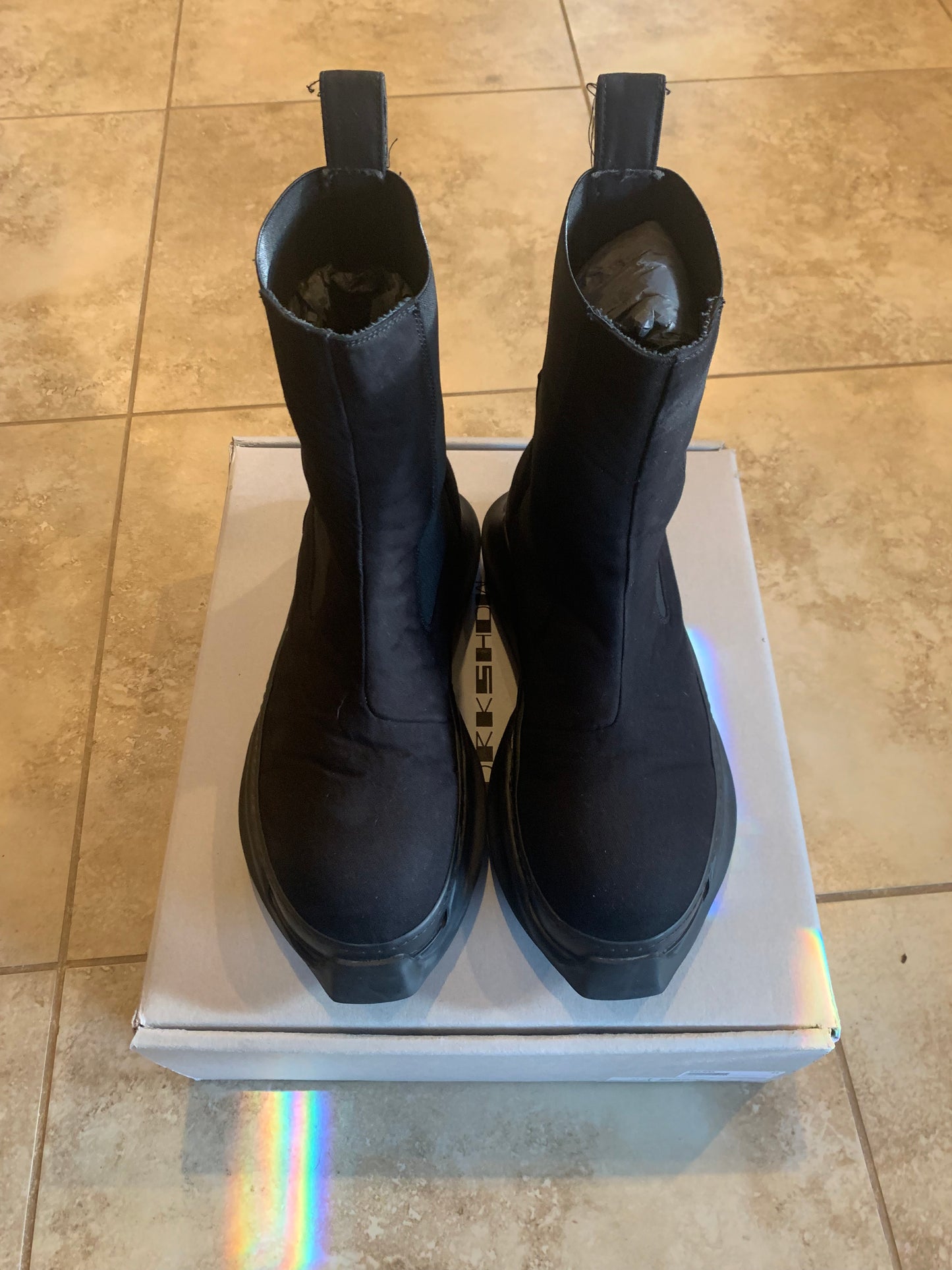 Rick Owens Beatle Abstract Boots