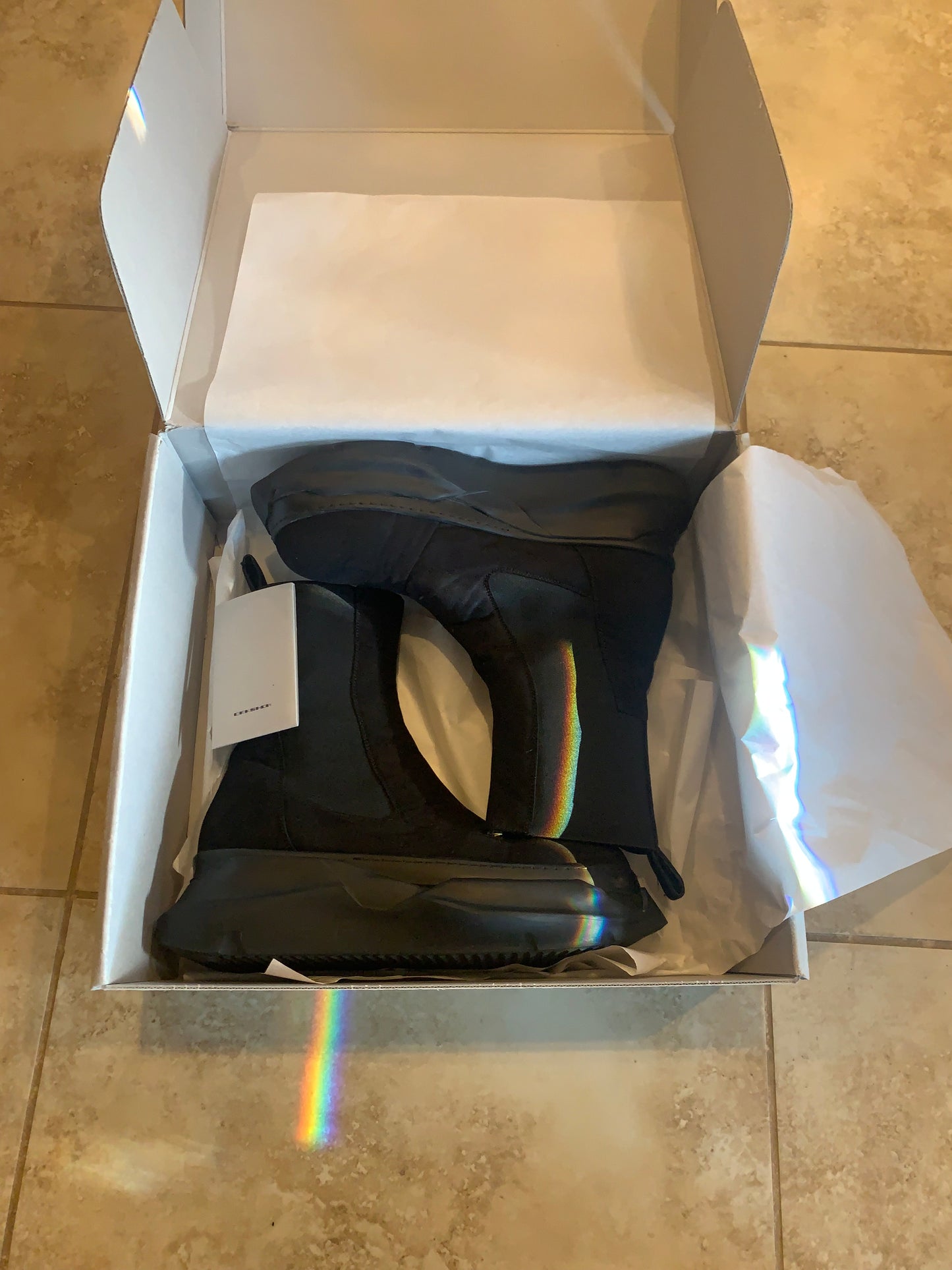 Rick Owens Beatle Abstract Boots