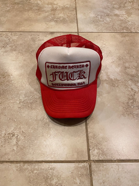 Chrome Hearts "Fuck" Trucker Hat