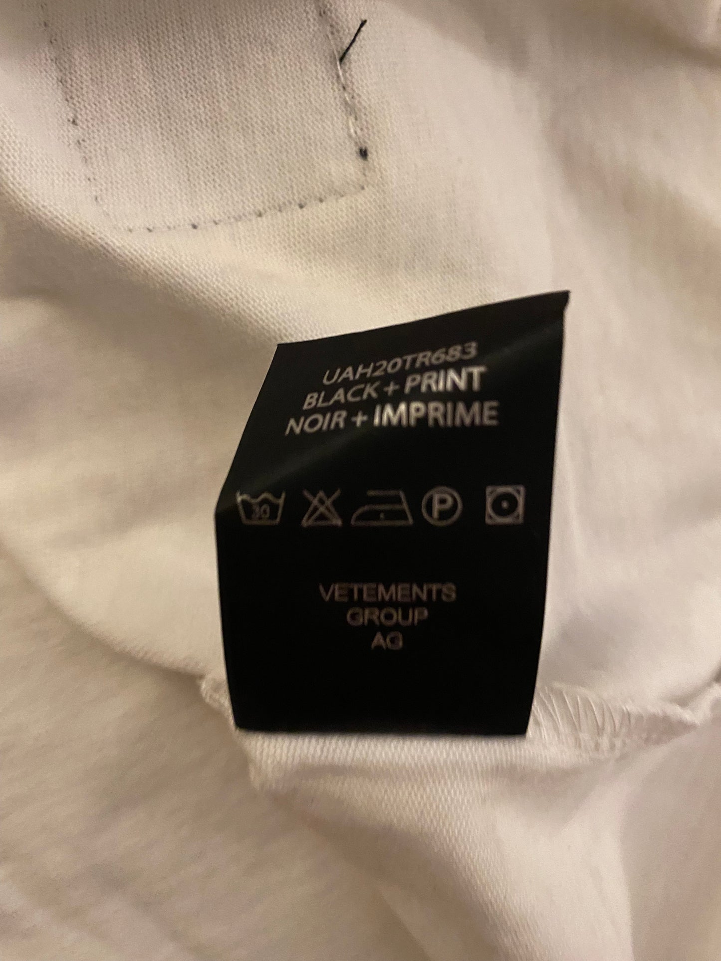 Vetements Sweets Logo Tee