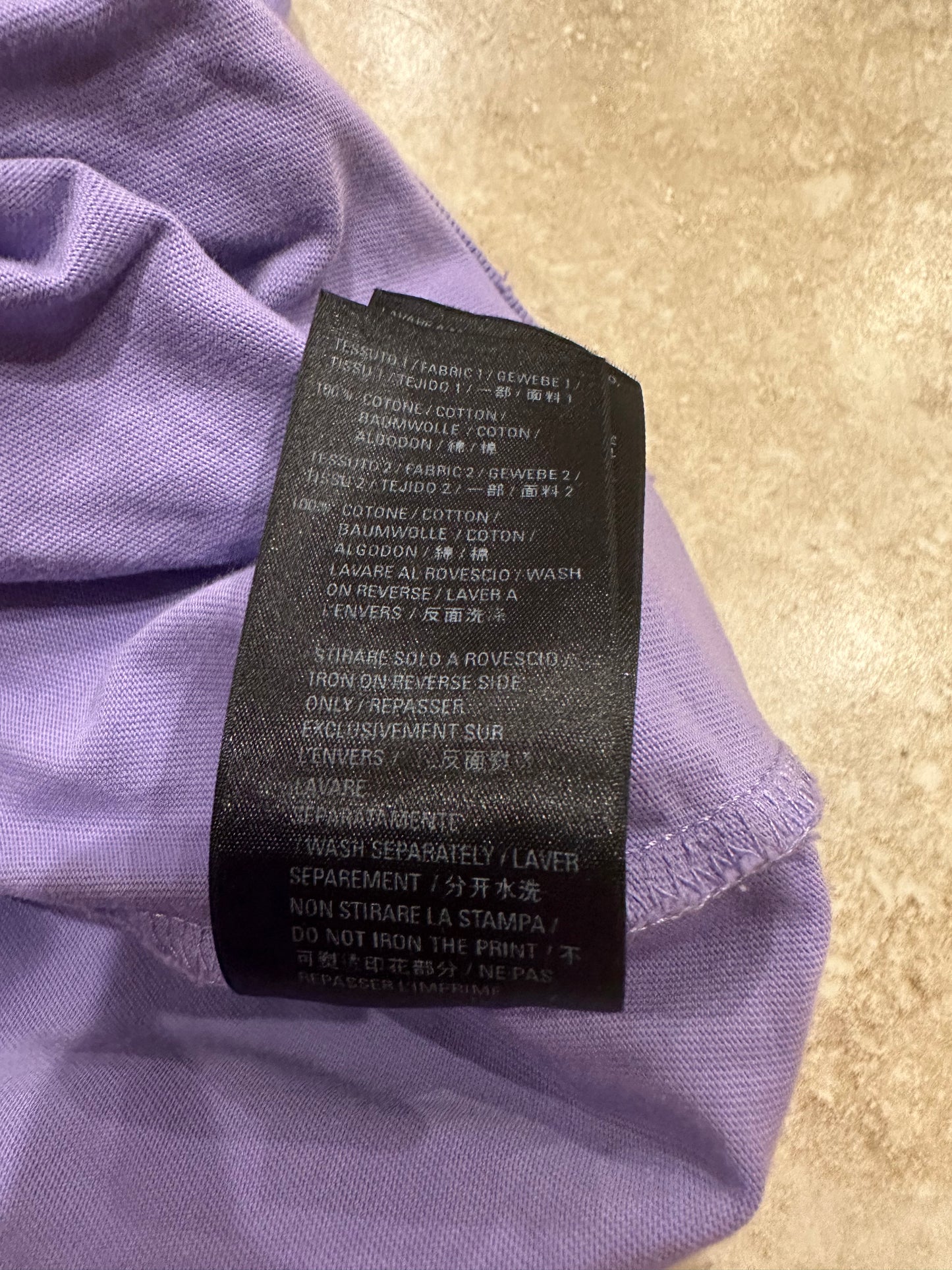 Balenciaga Destroyed Hoodie Purple