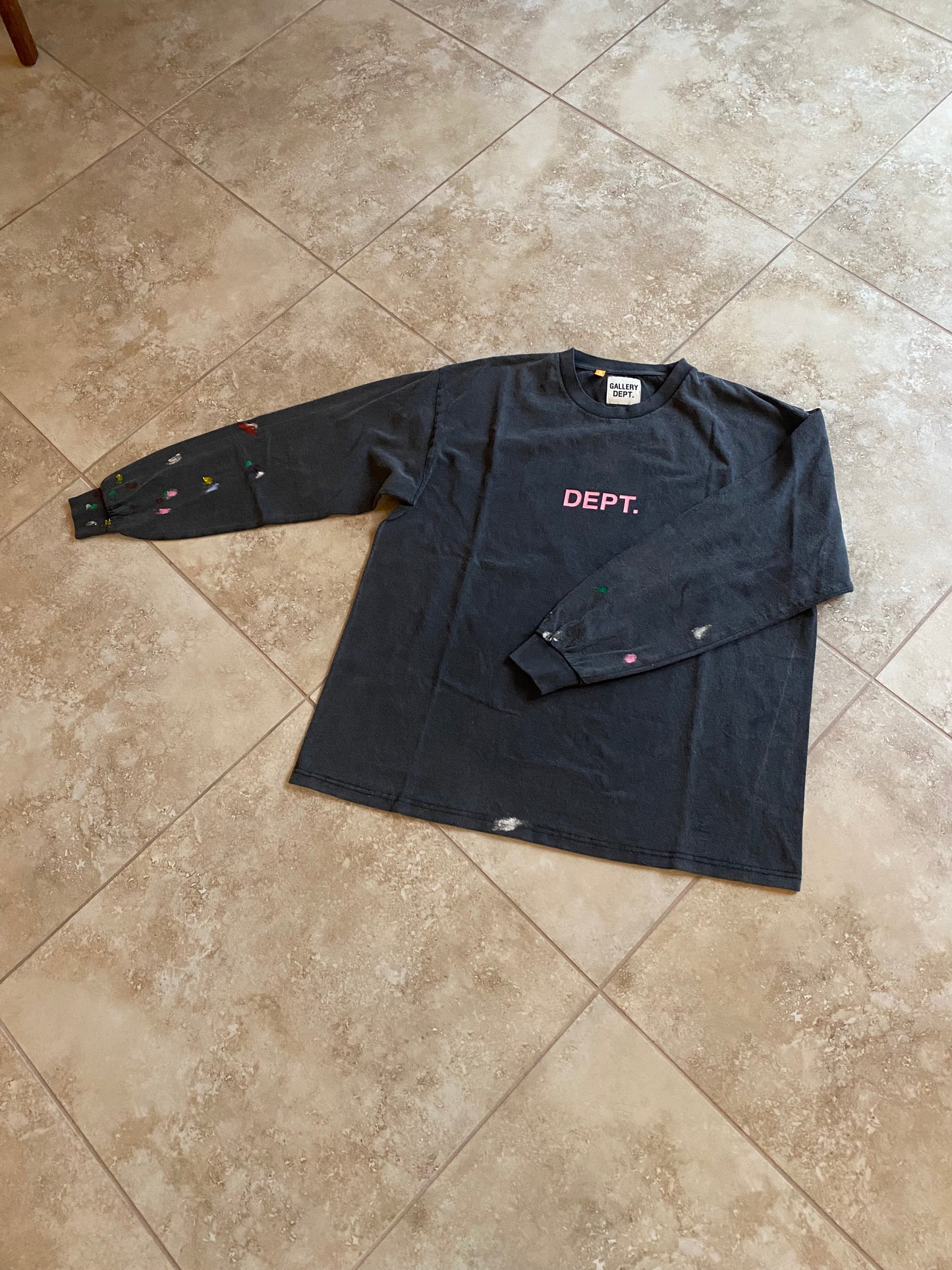 Gallery Dept. Paint long sleeve Tee