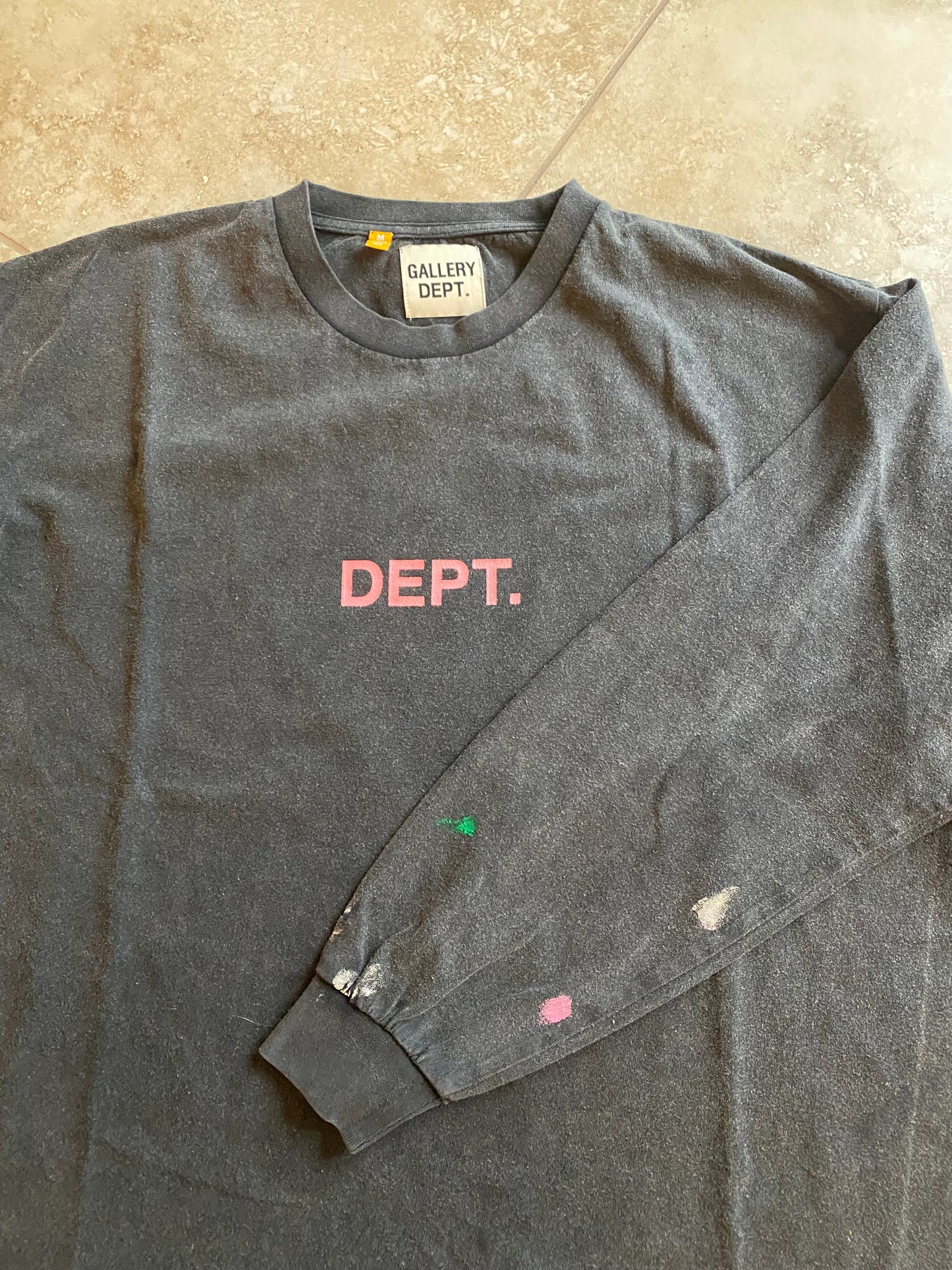 Gallery Dept. Paint long sleeve Tee