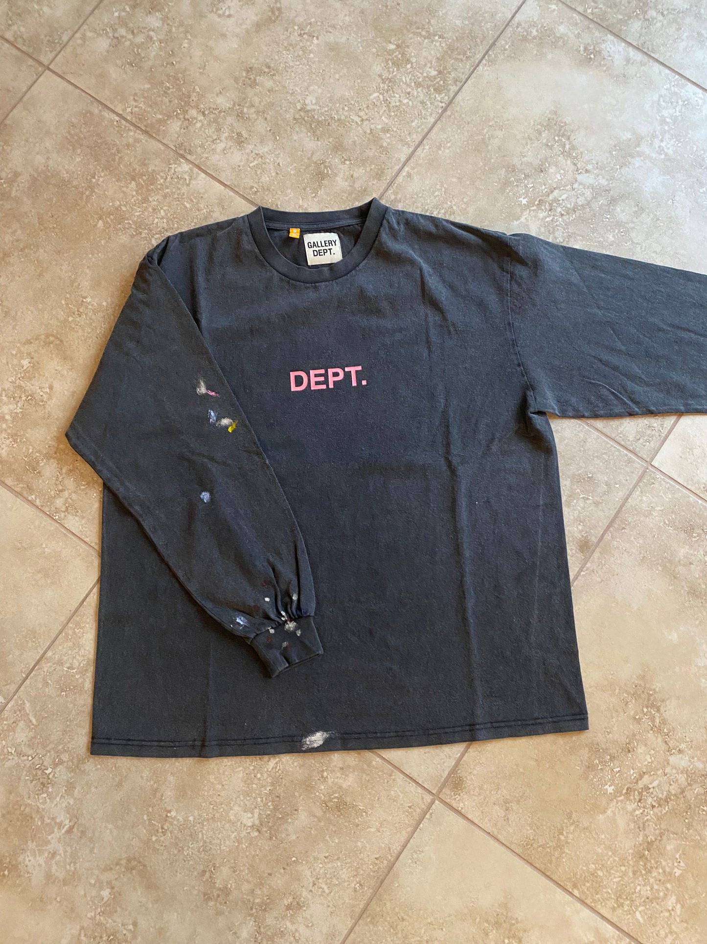 Gallery Dept. Paint long sleeve Tee