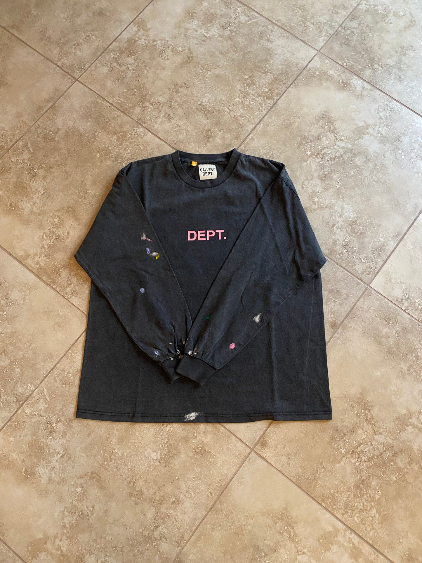 Gallery Dept. Paint long sleeve Tee