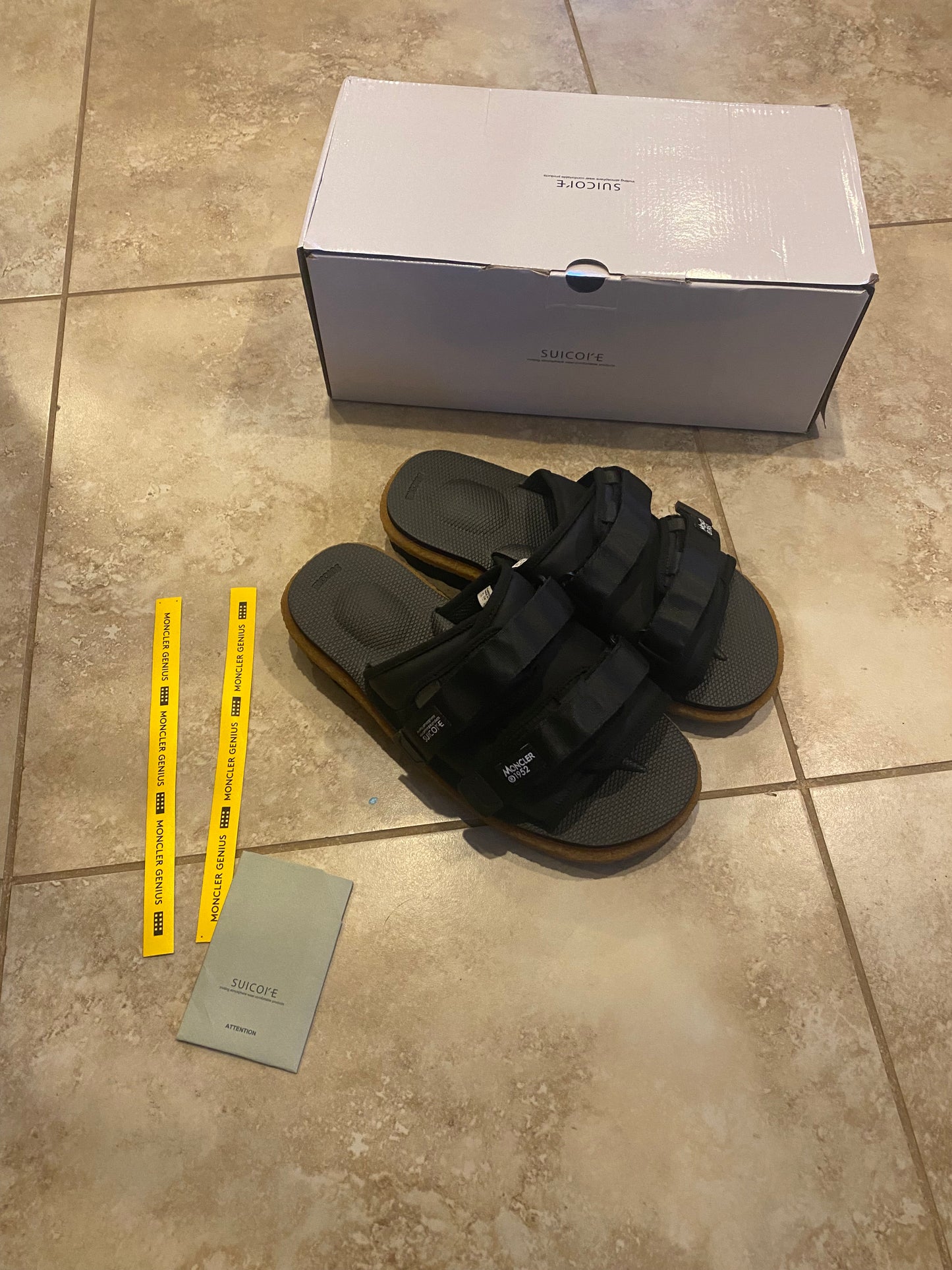 Suicoke Moncler Moto cab Sandals