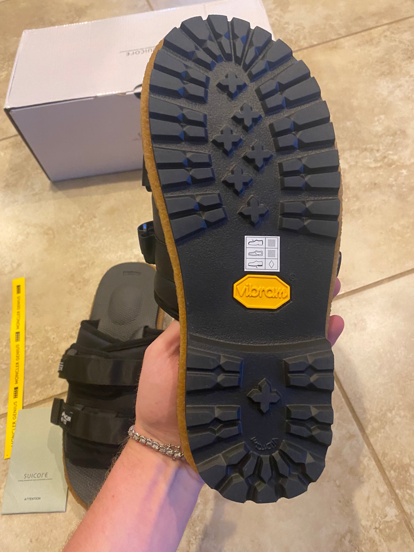 Suicoke Moncler Moto cab Sandals