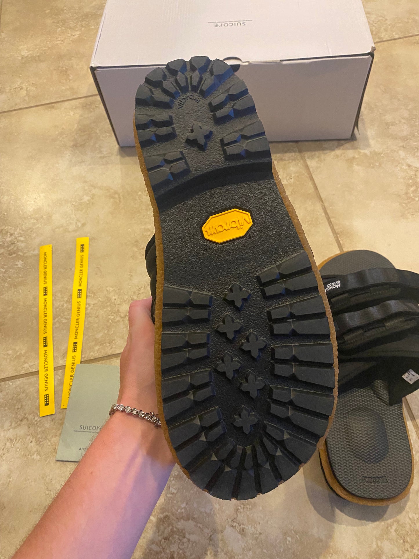 Suicoke Moncler Moto cab Sandals