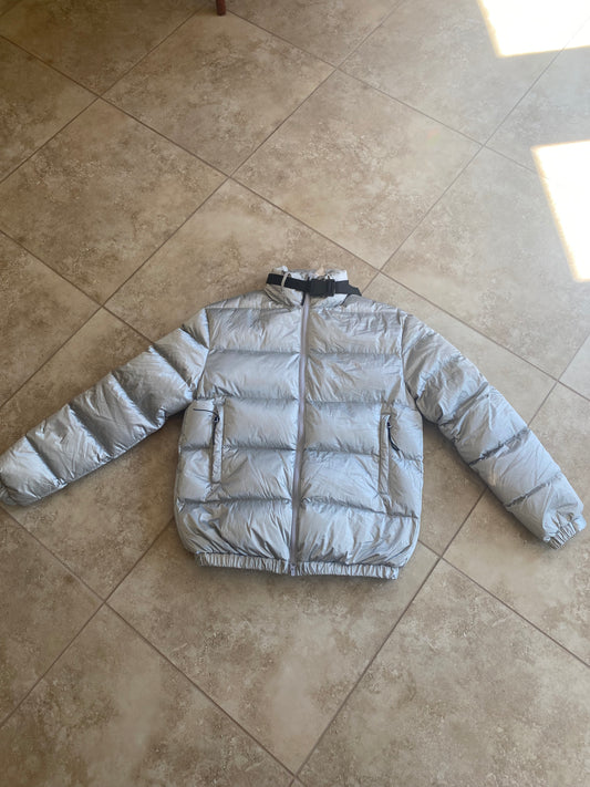 1017 Alyx 9SM Silver Puffer Jacket