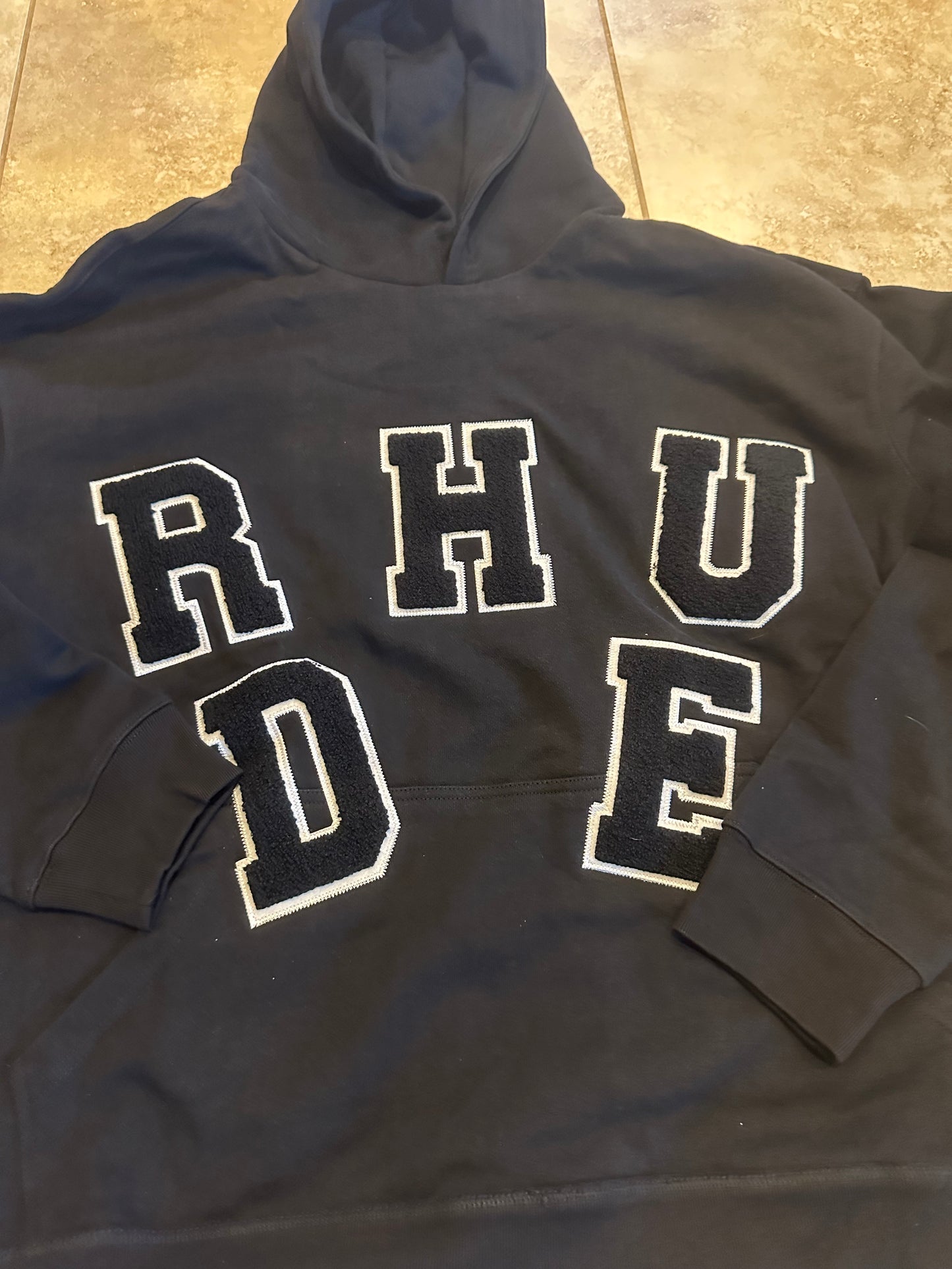 Rhude Spell Out Hoodie