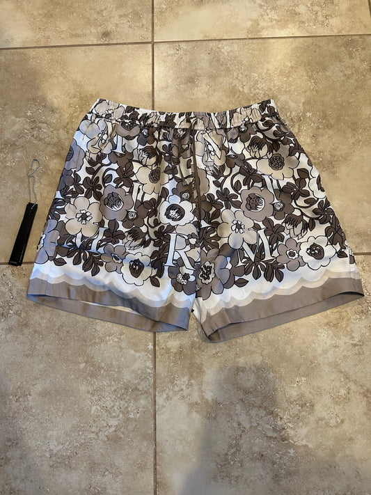 Amiri Flower Shorts