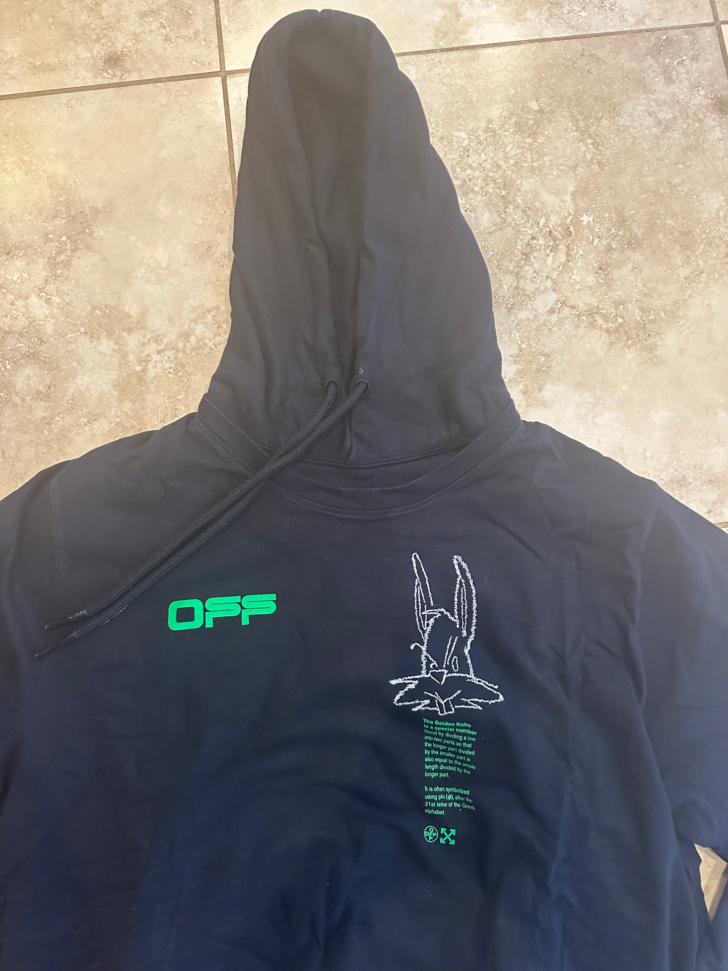 Off-White Double layered Rabbit Hoodie