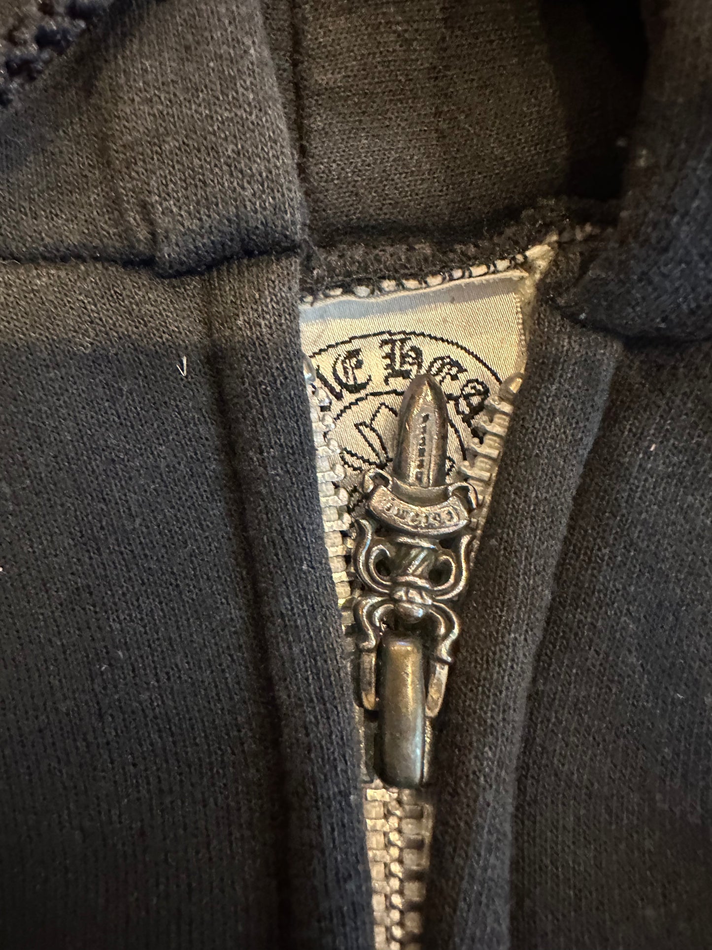 Chrome Hearts Vintage 80’s dagger Zip Up Hoodie