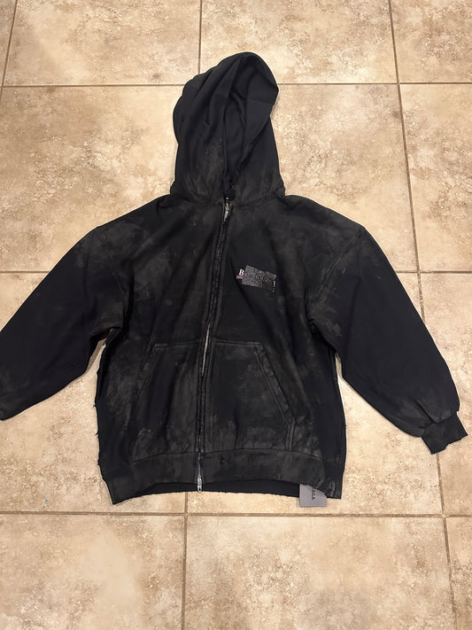 Balenciaga Gaffer Tape Zip Hoodie