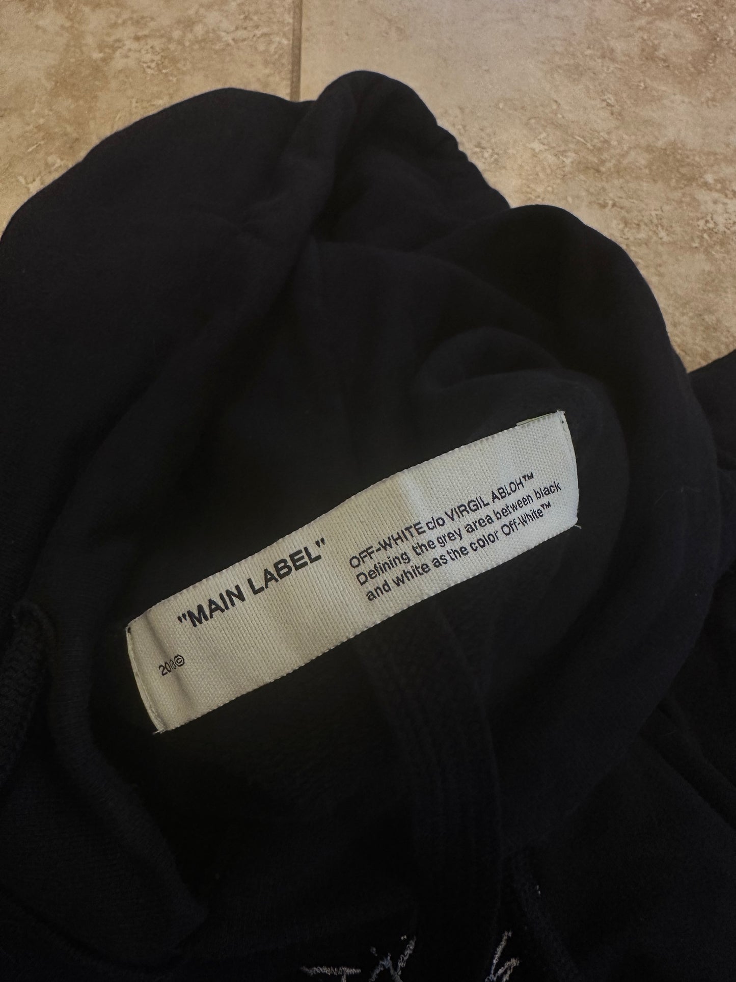 Off-White Double layered Rabbit Hoodie