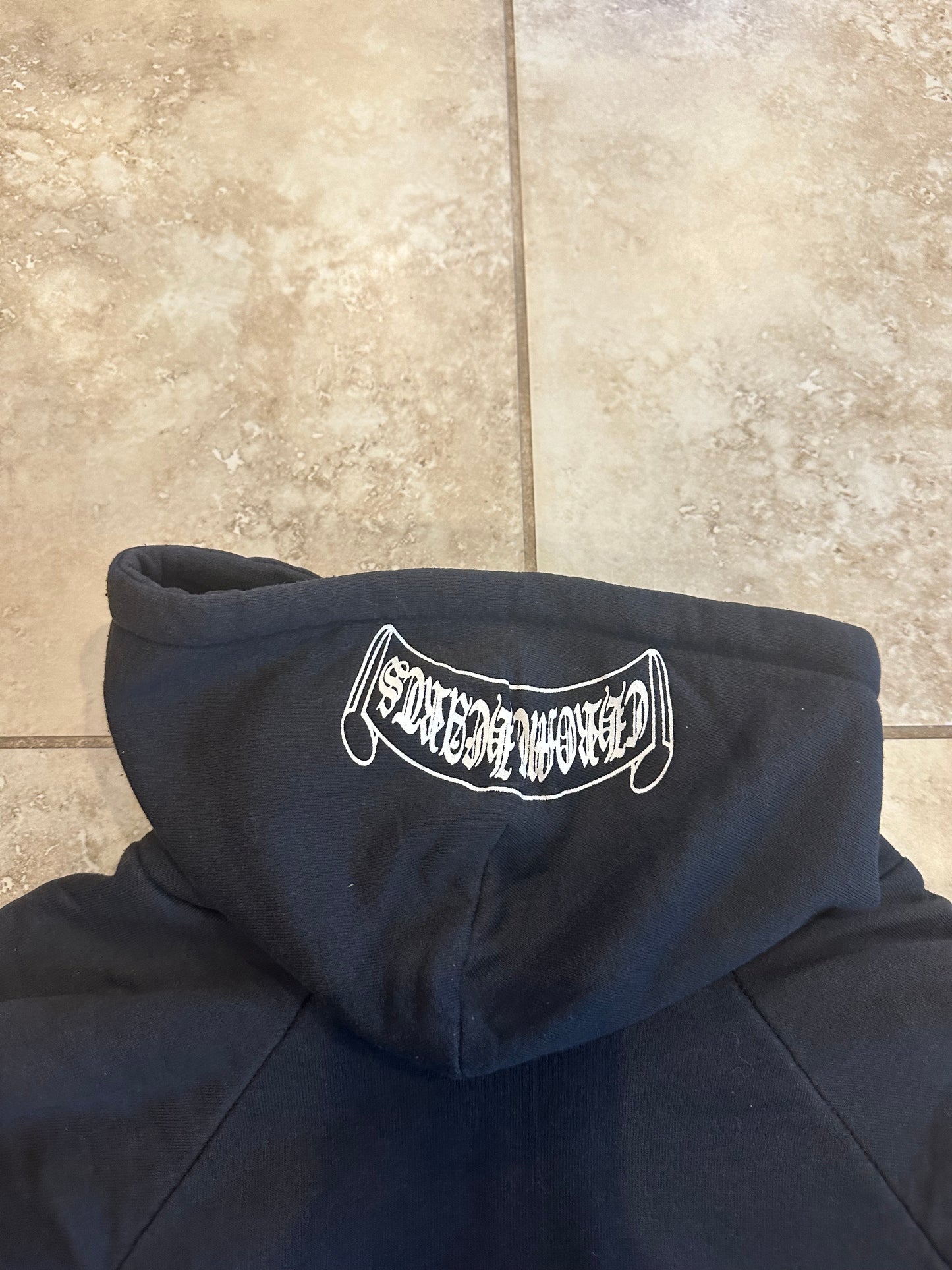 Chrome Hearts Vintage 80’s dagger Zip Up Hoodie