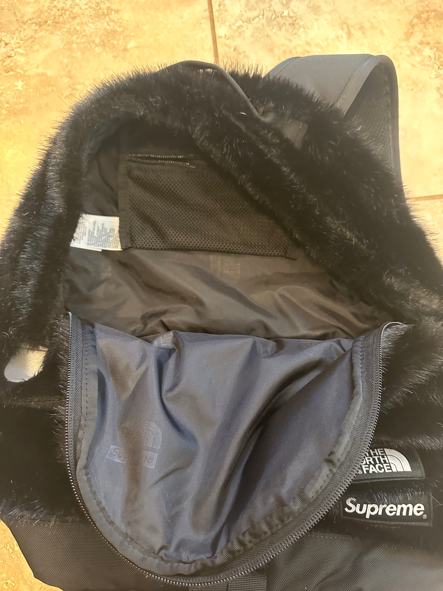 Supreme The North Face Fuzzy Bag