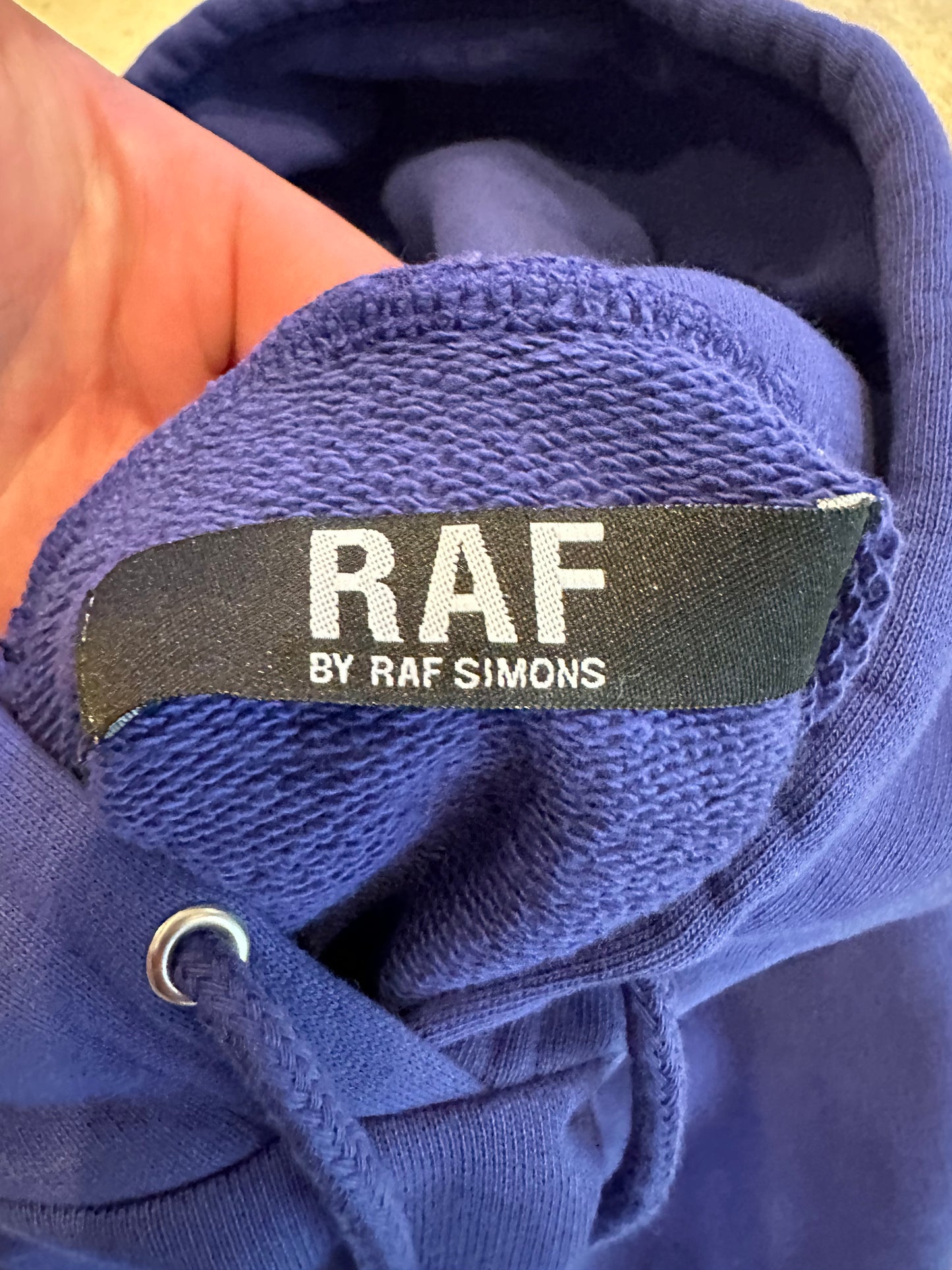 Raf Simons Purple Hoodie