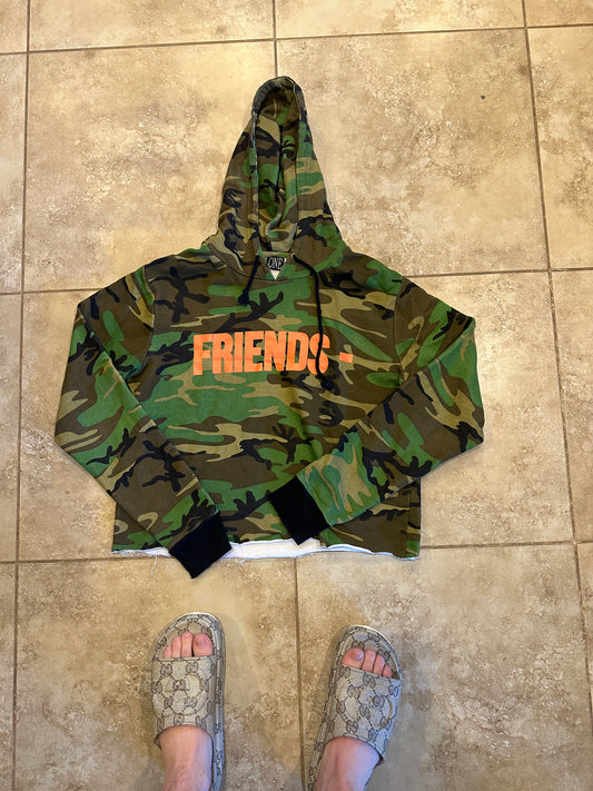 Vlone “Friends” Camo Hoodie