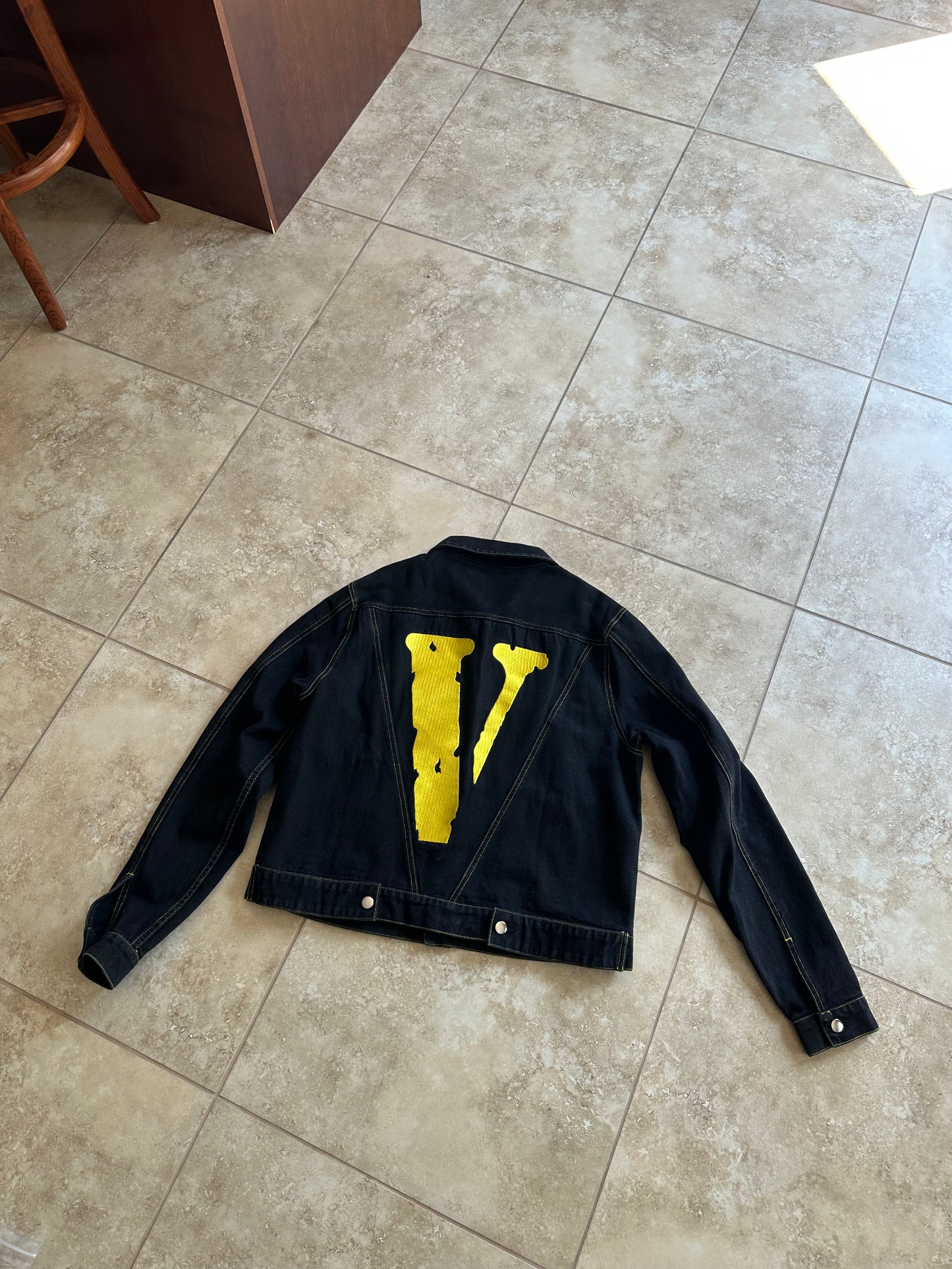 Vlone “Friends” Denim Jean Jacket