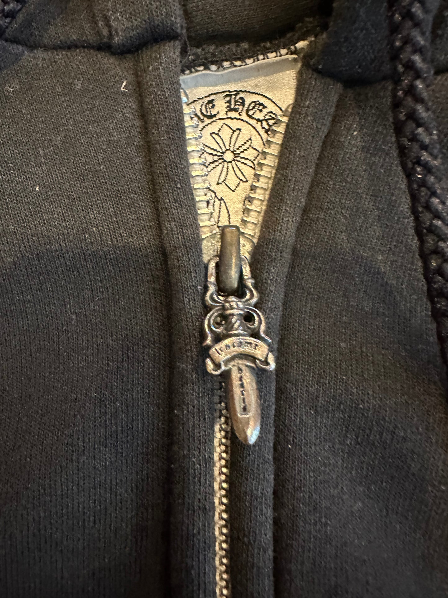 Chrome Hearts Vintage 80’s dagger Zip Up Hoodie