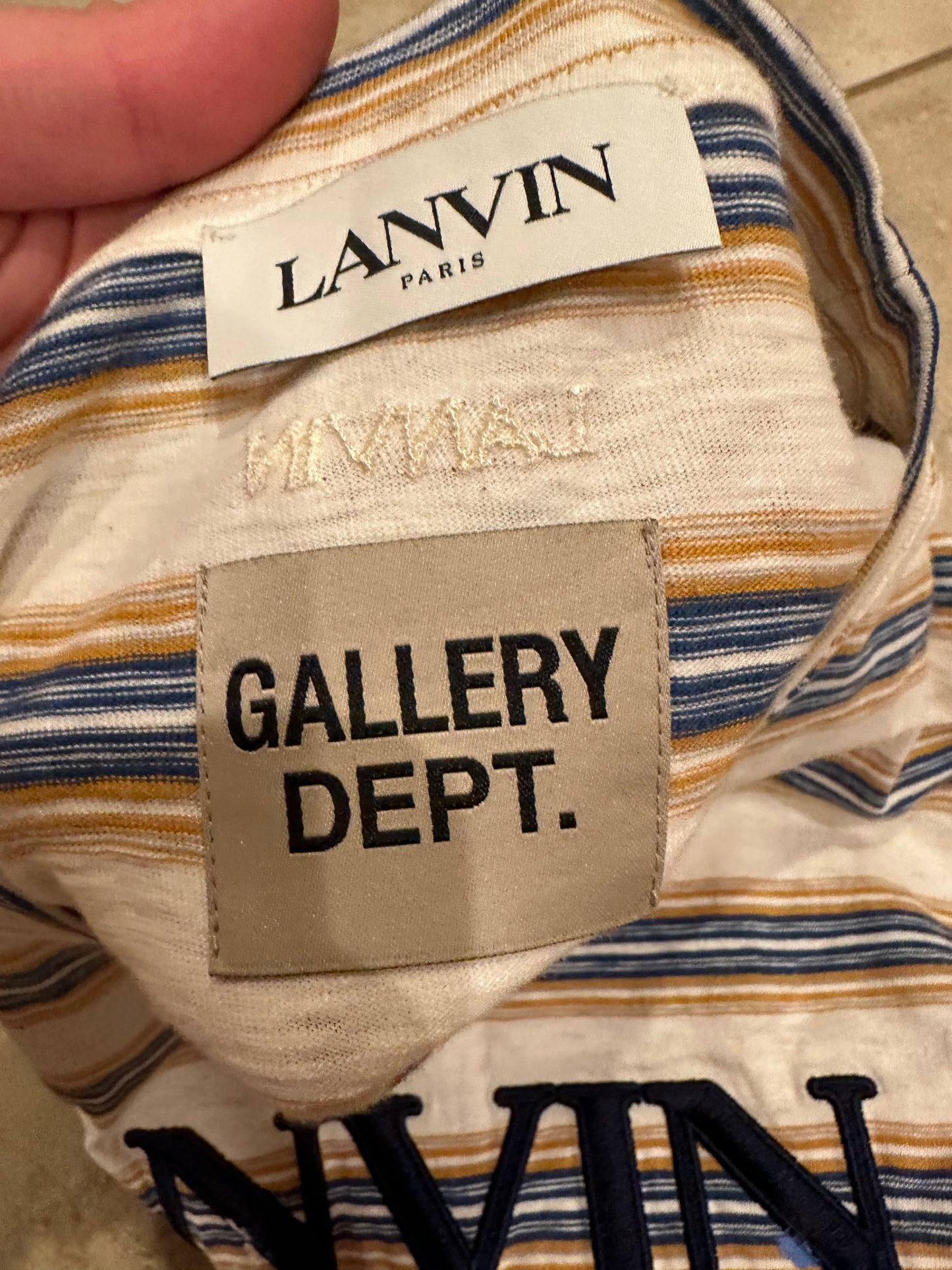 Gallery Dept. Lanvin Short Sleeve Tee