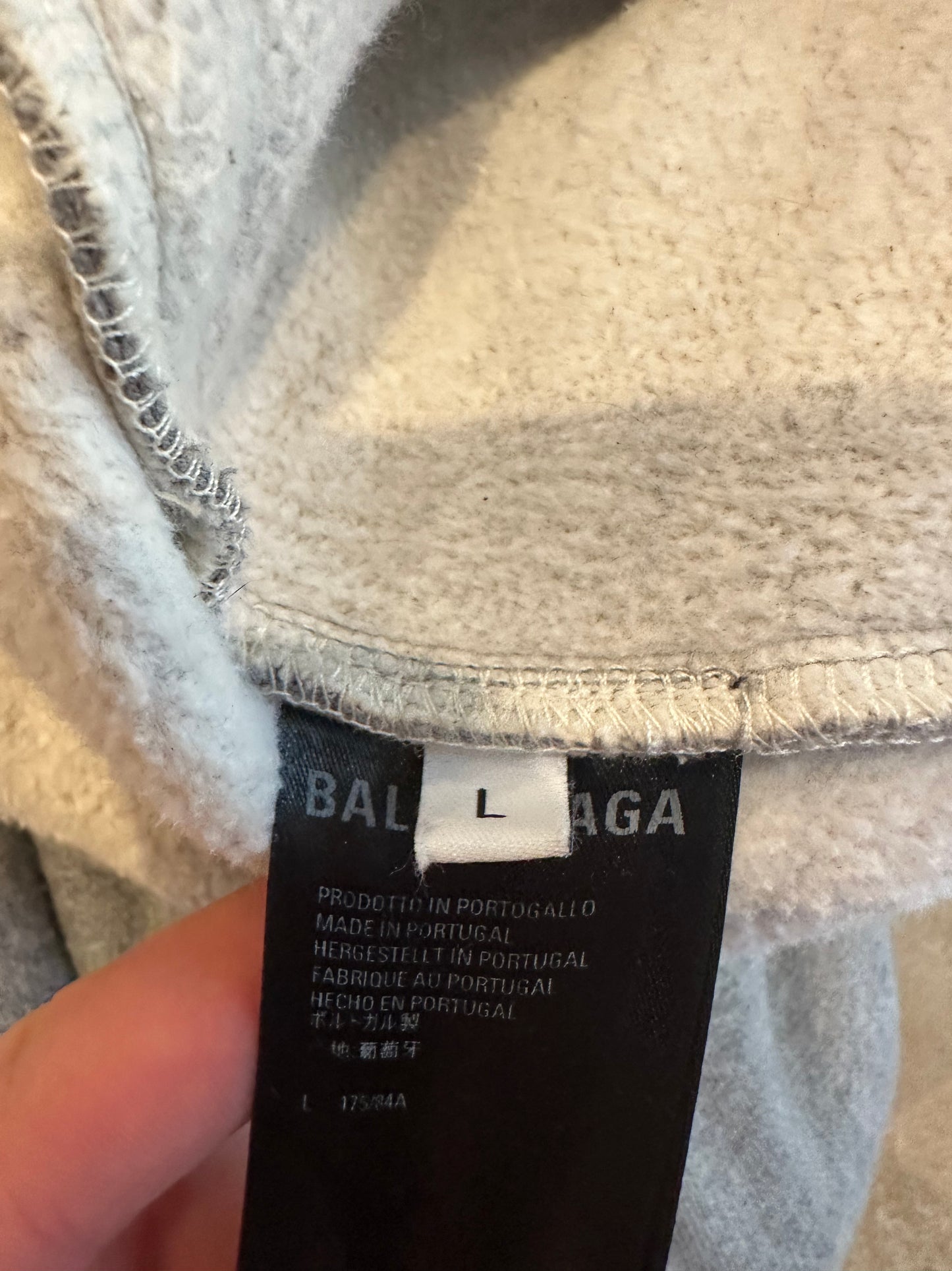 Balenciaga Boxer Sweatpants Trope L'Oeil Double Waist