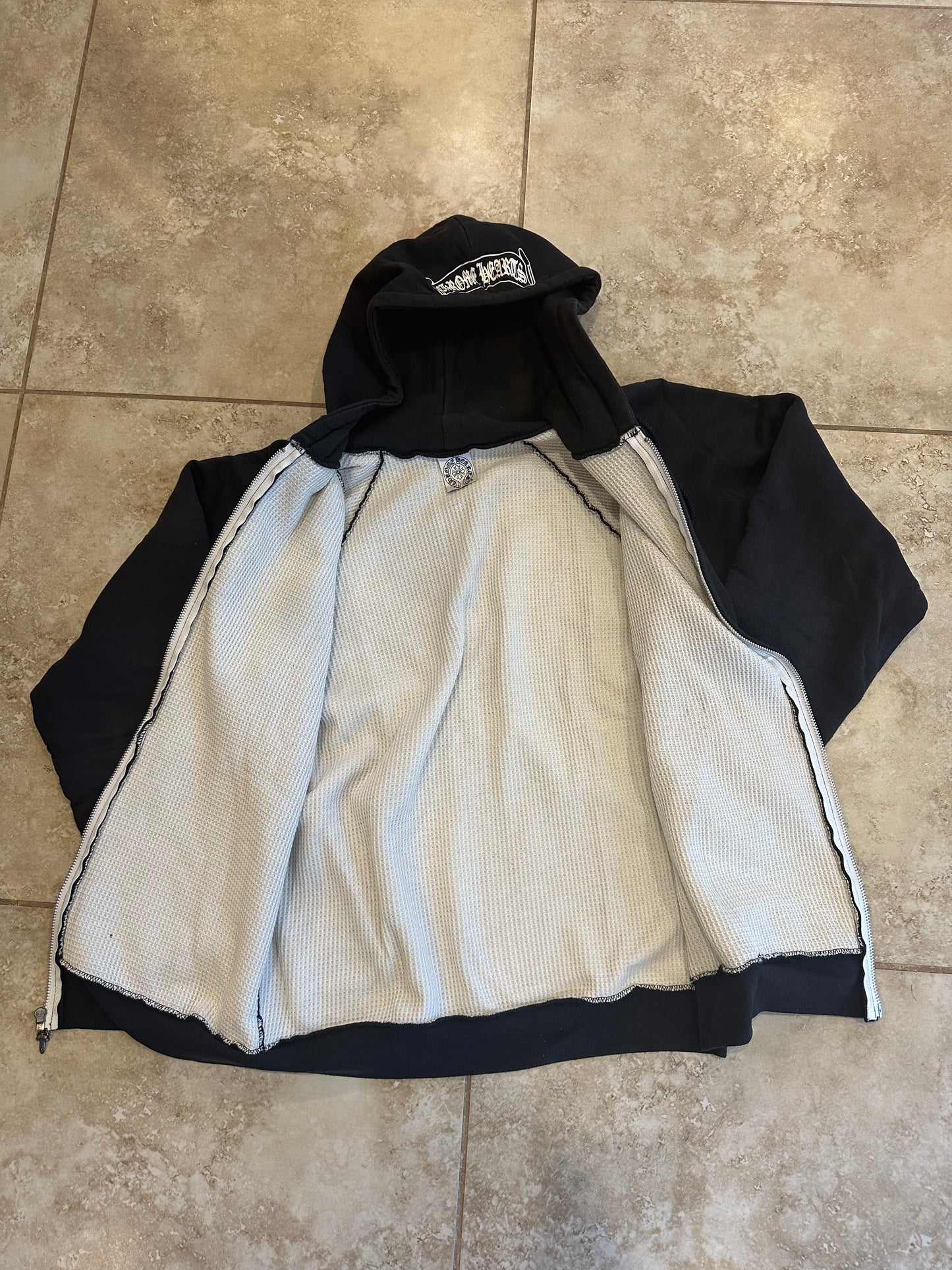 Chrome Hearts Vintage 80’s dagger Zip Up Hoodie