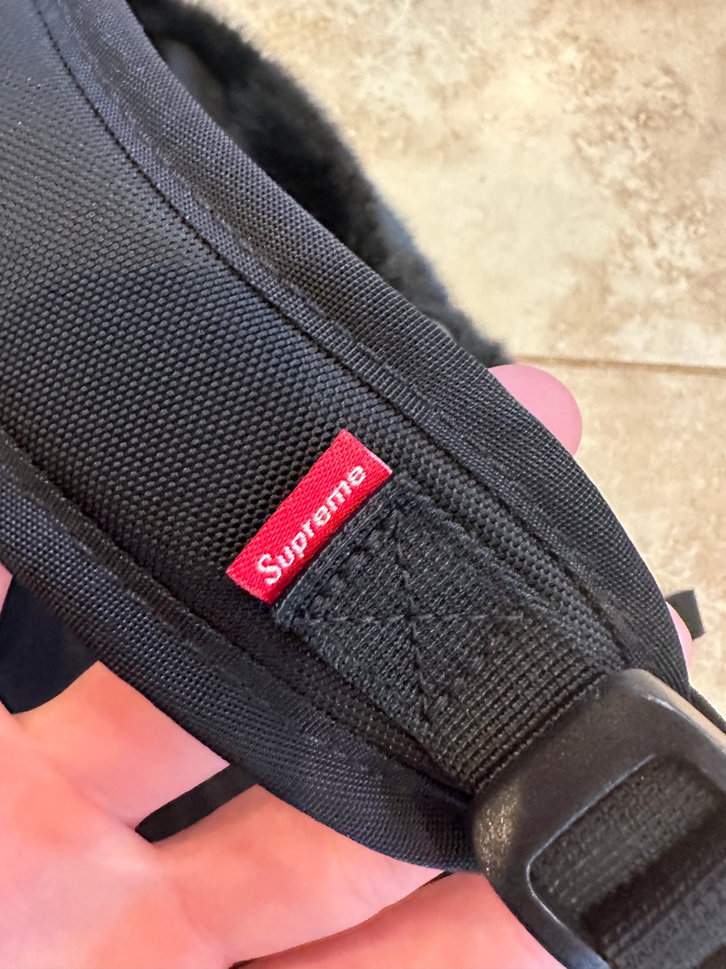 Supreme The North Face Fuzzy Bag