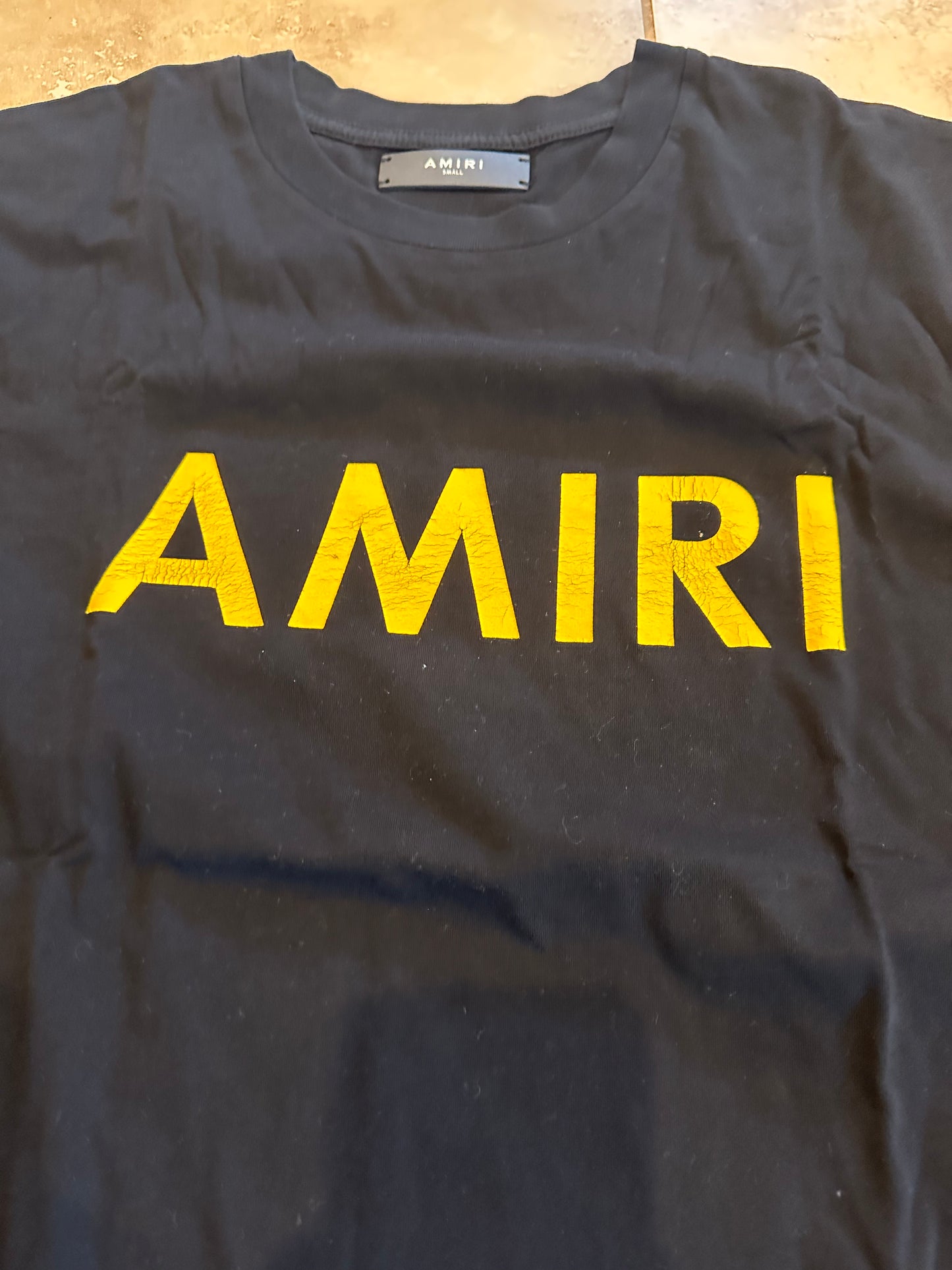 Amiri Logo Tee