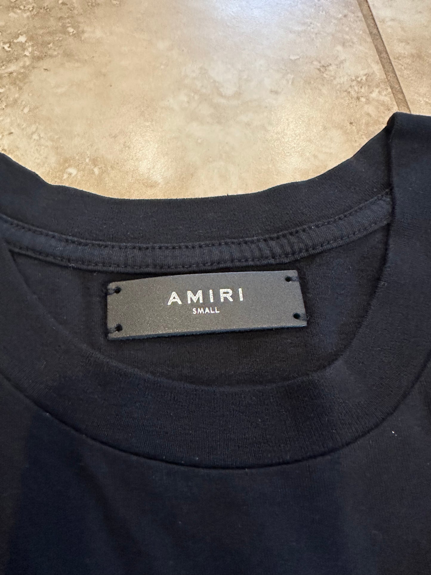 Amiri Logo Tee