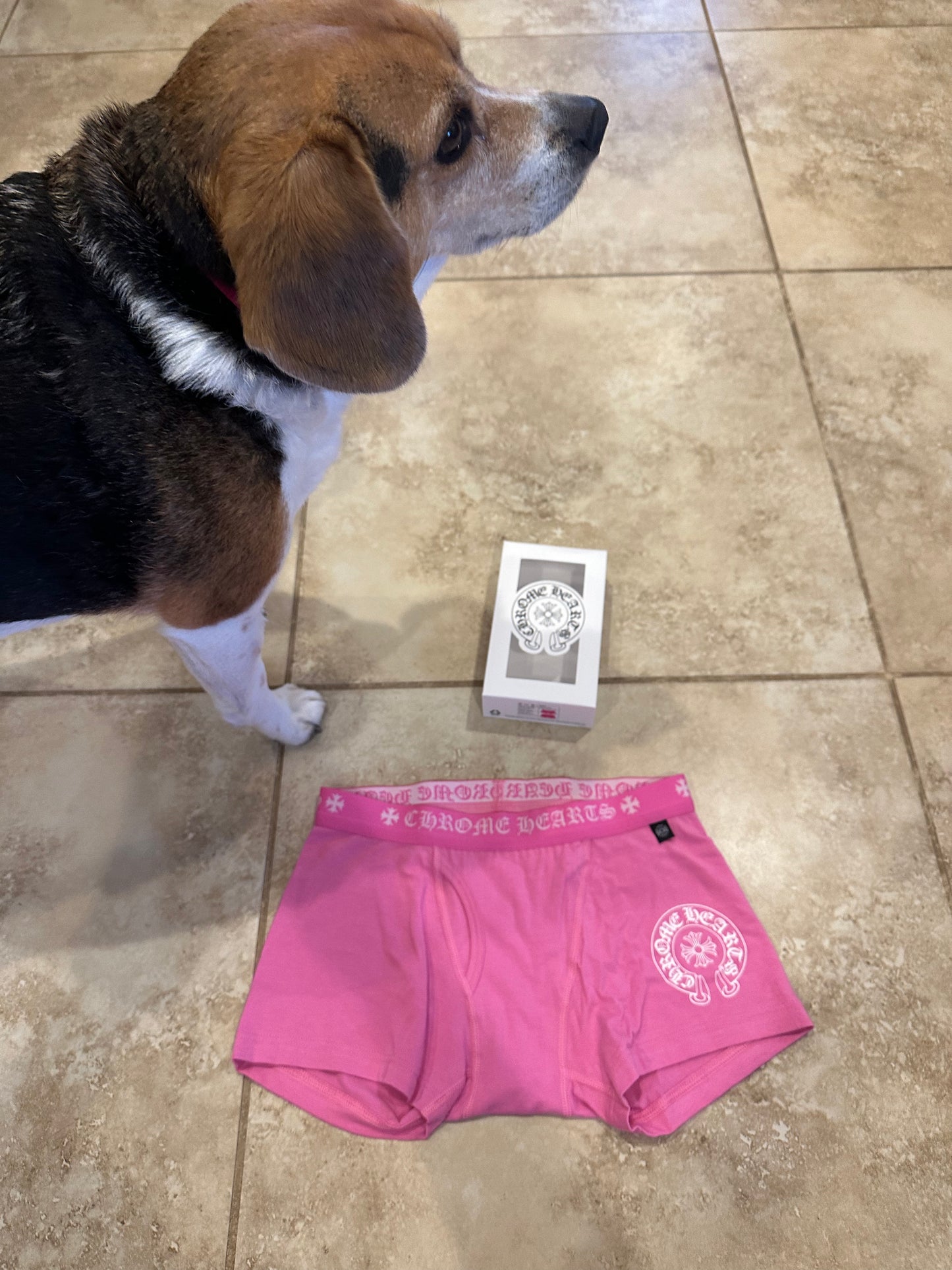 Chrome Hearts Pink Underwear