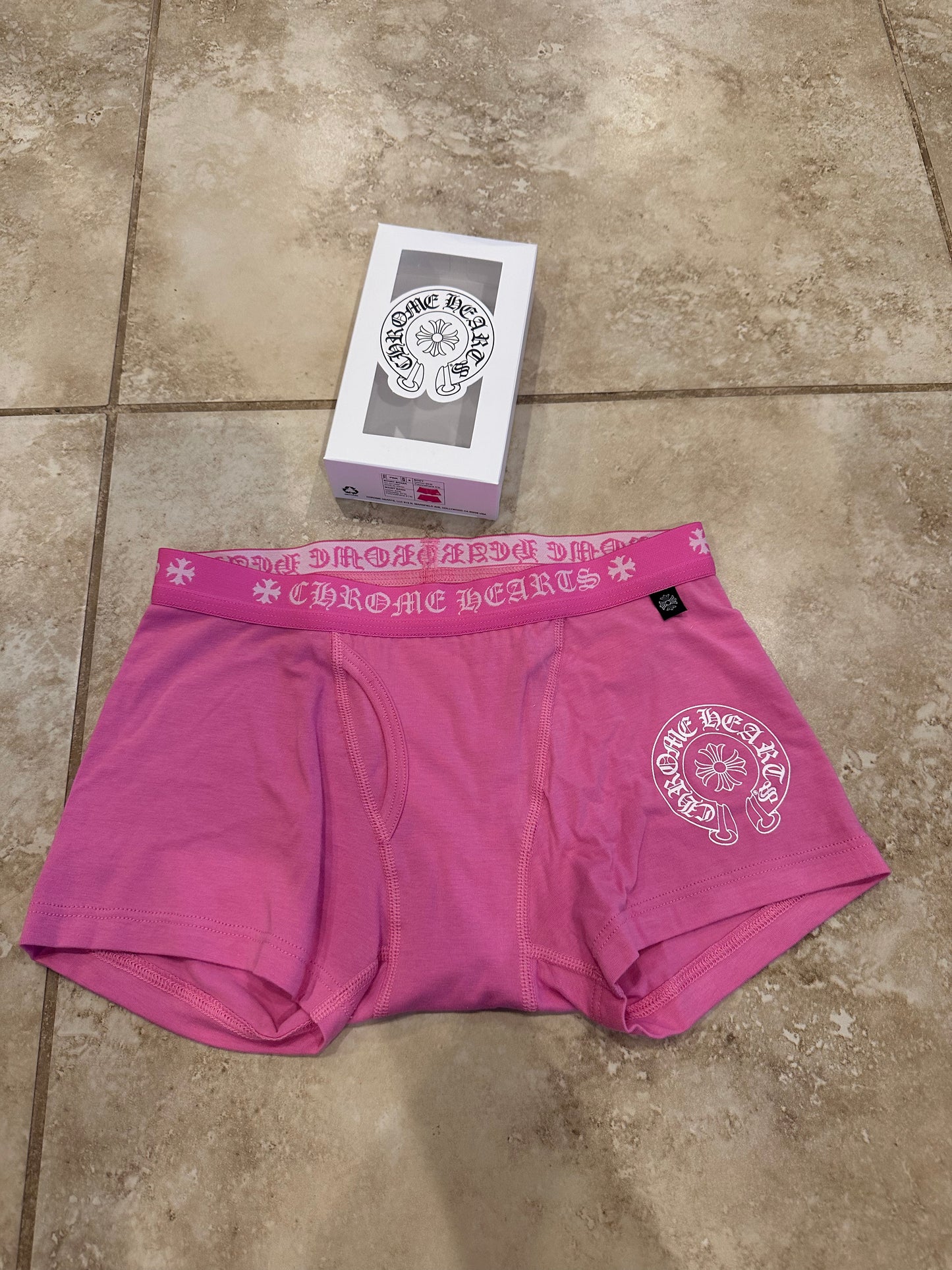 Chrome Hearts Pink Underwear