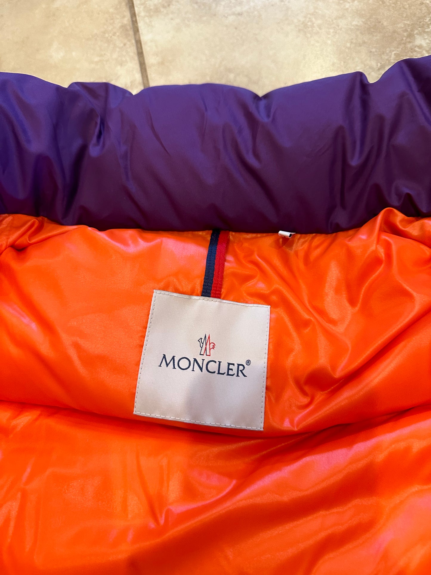 Moncler Purple Puffer Jacket