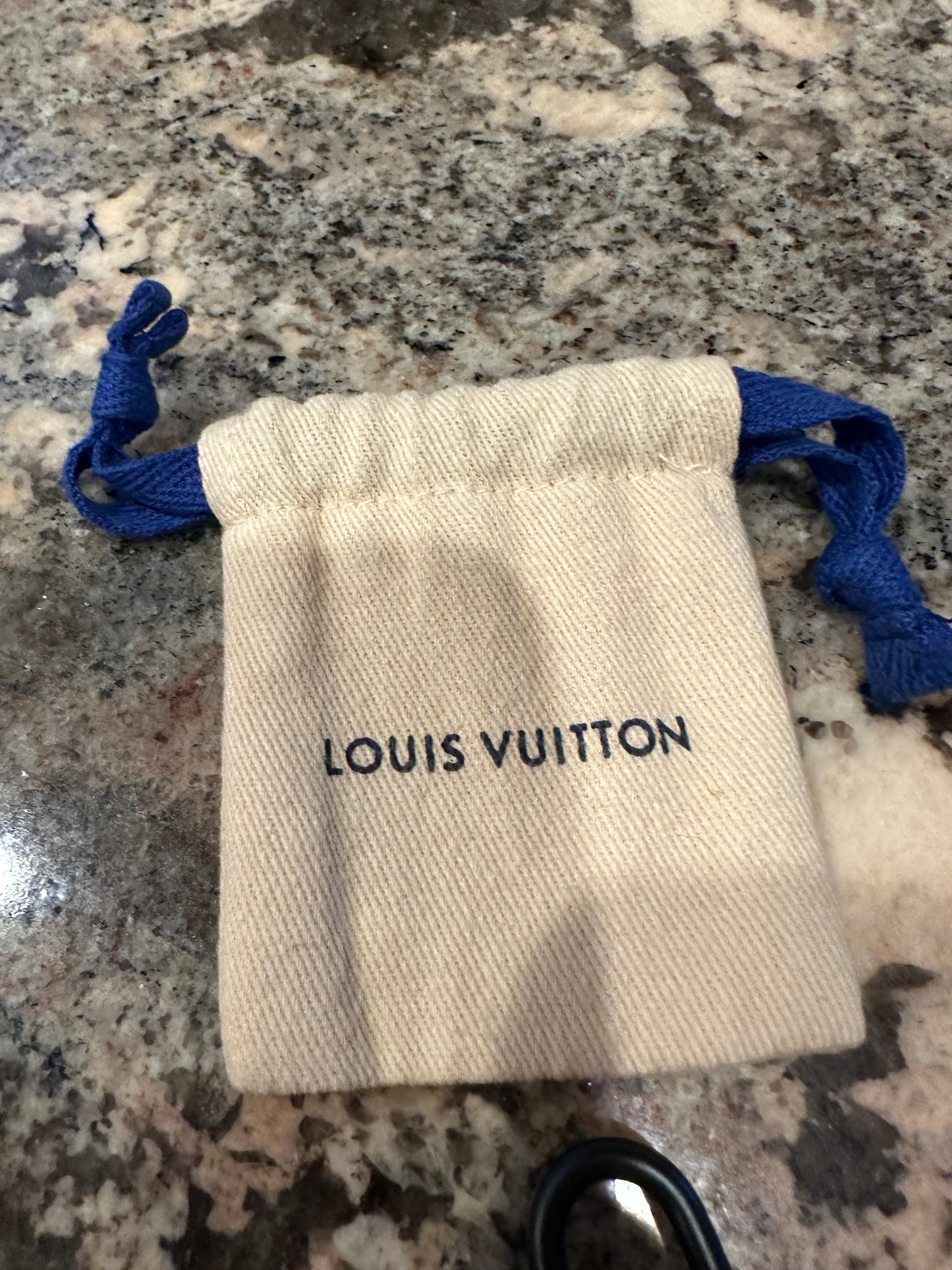 Louis Vuitton Rare Black Lock pendant for necklaces