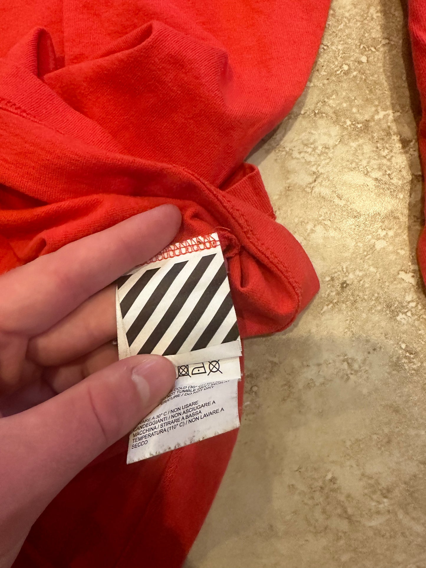 Off-White Impressionism Long Sleeve Tee