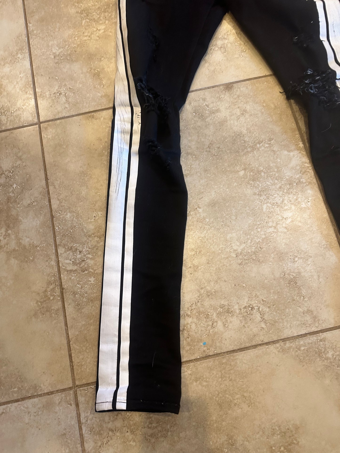 Amiri Side Stripe Denim Jeans