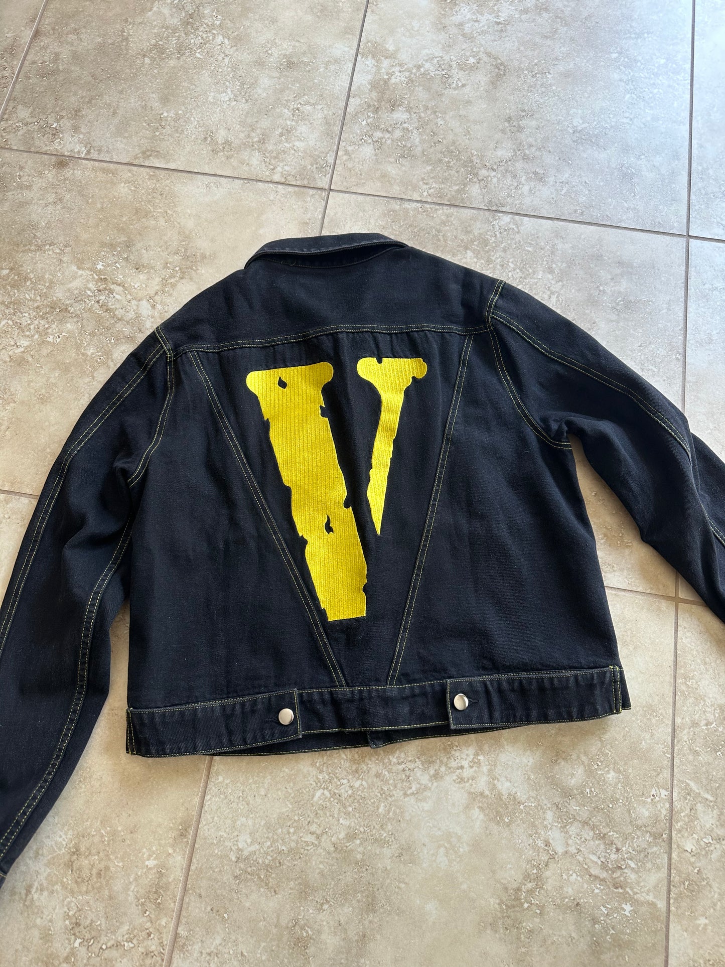 Vlone “Friends” Denim Jean Jacket