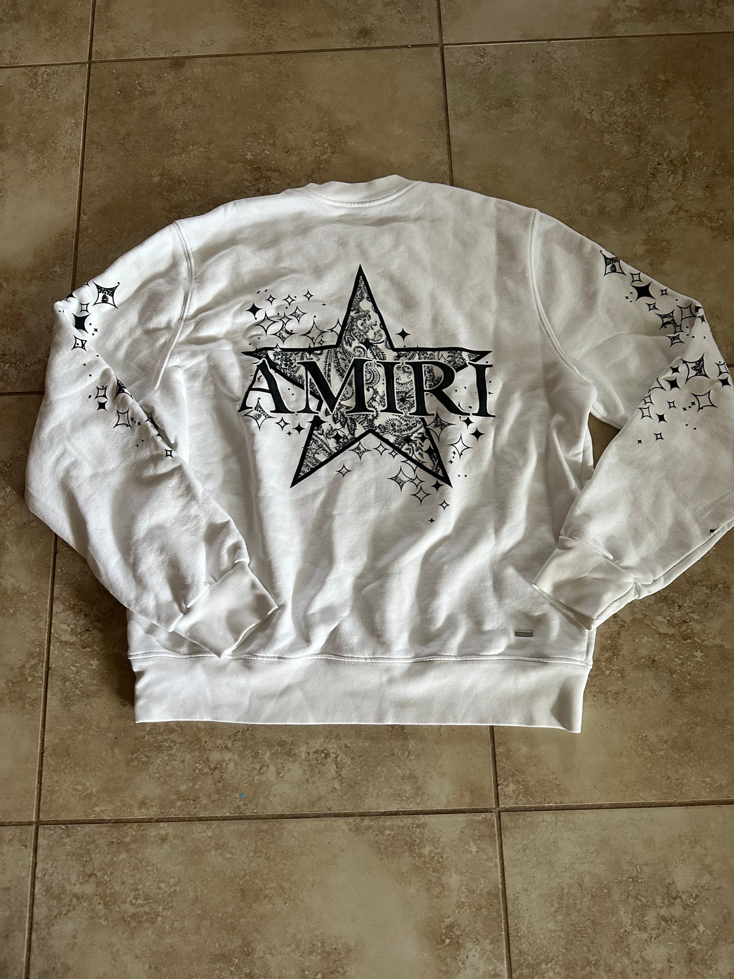 Amiri Star Logo Crewneck