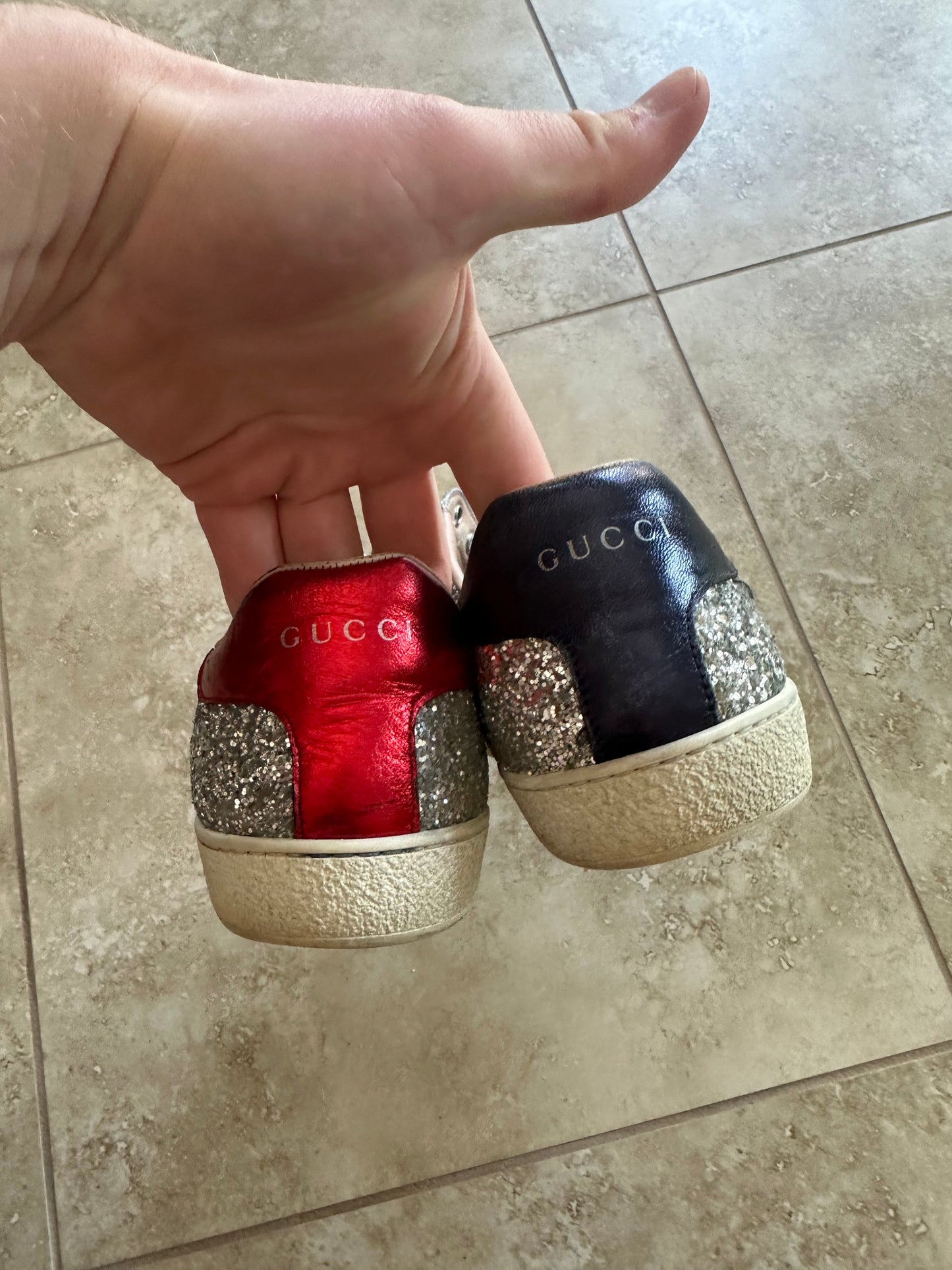 Gucci Glitter Shoes